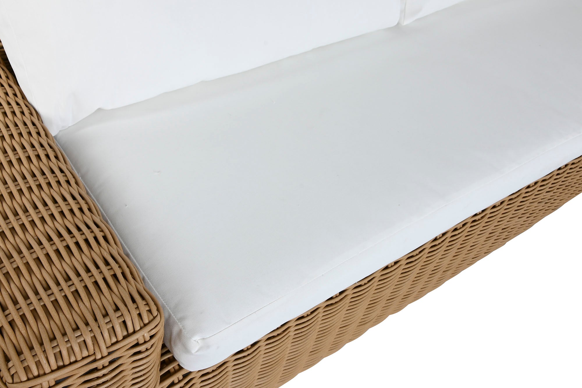 SOFA RATAN SINTETICO POLIESTER 222X87X63 - Imagen 3