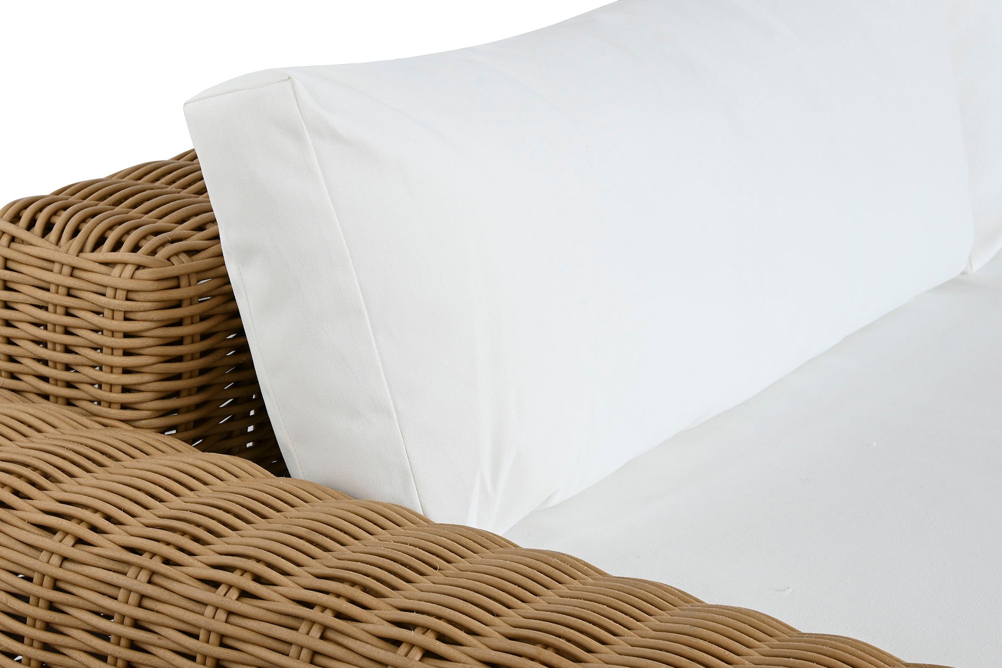 SOFA RATAN SINTETICO POLIESTER 222X87X63 - Imagen 4