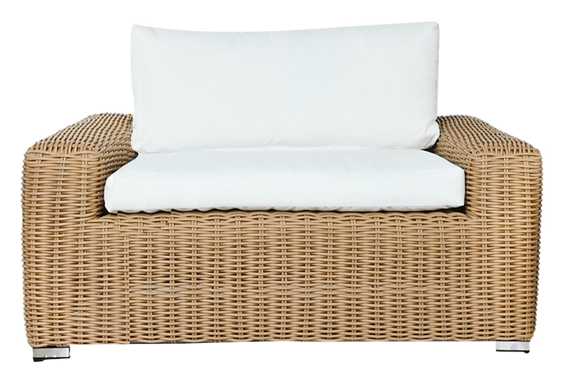 SILLON RATAN SINTETICO POLIESTER 111X87X63 - Imagen 2