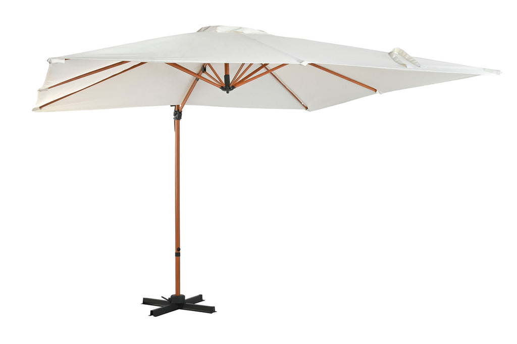 PARASOL ACERO POLIESTER 300X300X250 GIRATORIO - Imagen 2