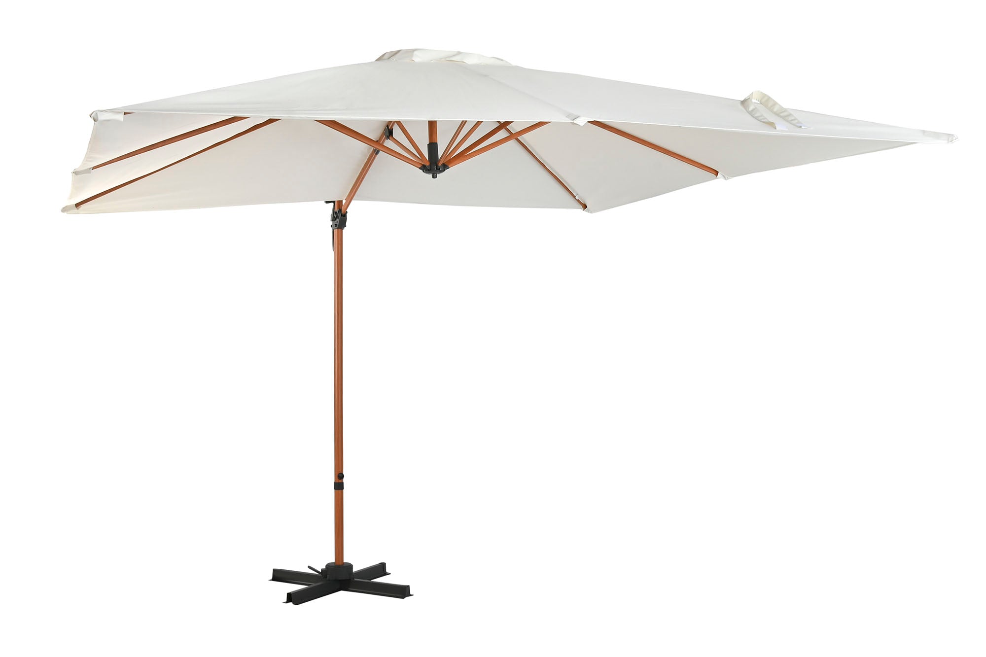 PARASOL ACERO POLIESTER 300X300X250 GIRATORIO - Imagen 2
