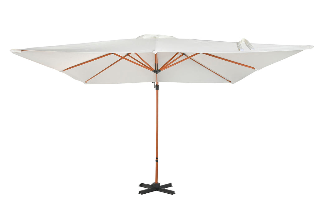 PARASOL ACERO POLIESTER 300X300X250 GIRATORIO - Imagen 1