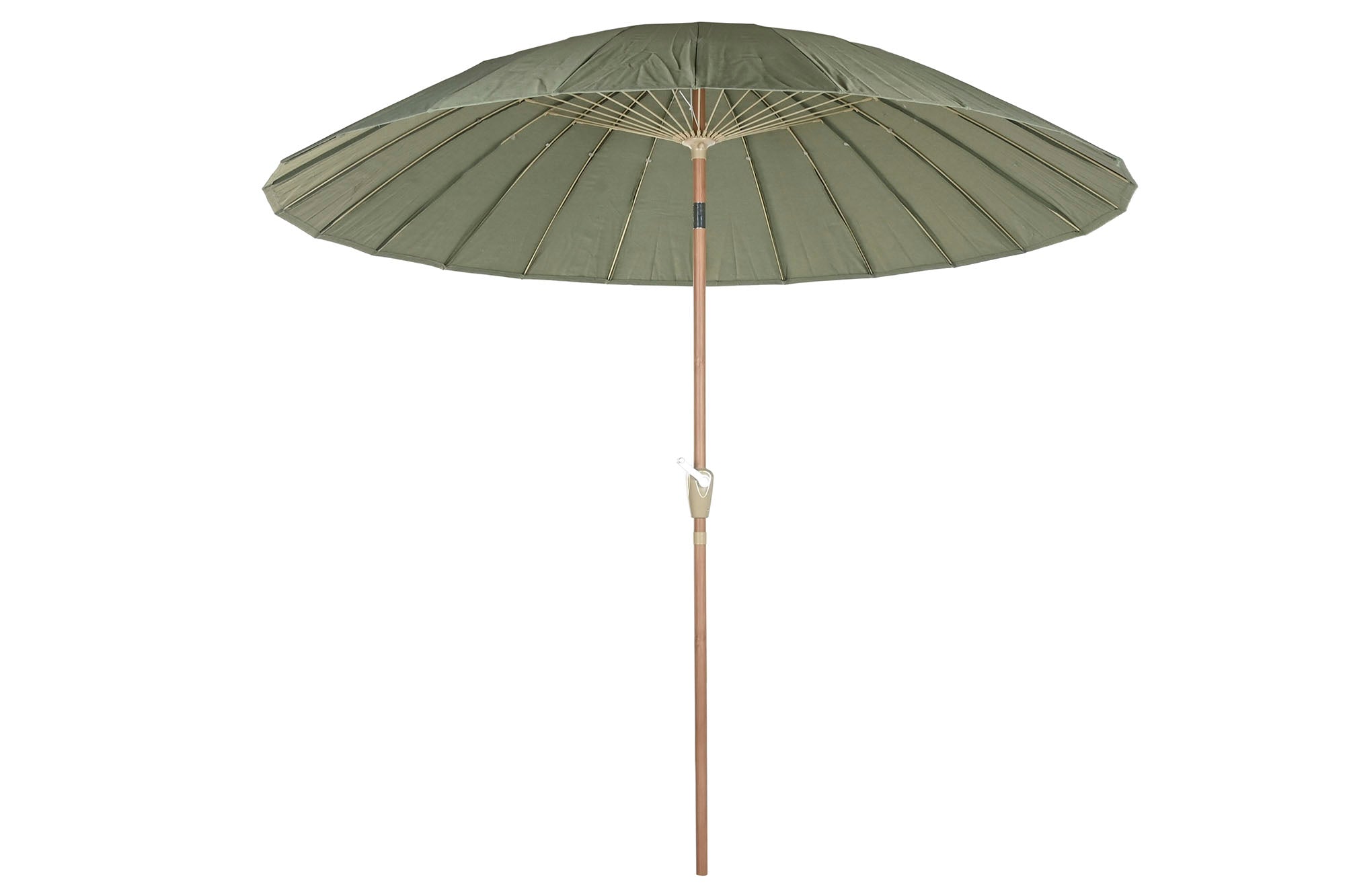 PARASOL ALUMINIO FIBRA VIDRIO 280X280X245 VERDE - Imagen 1