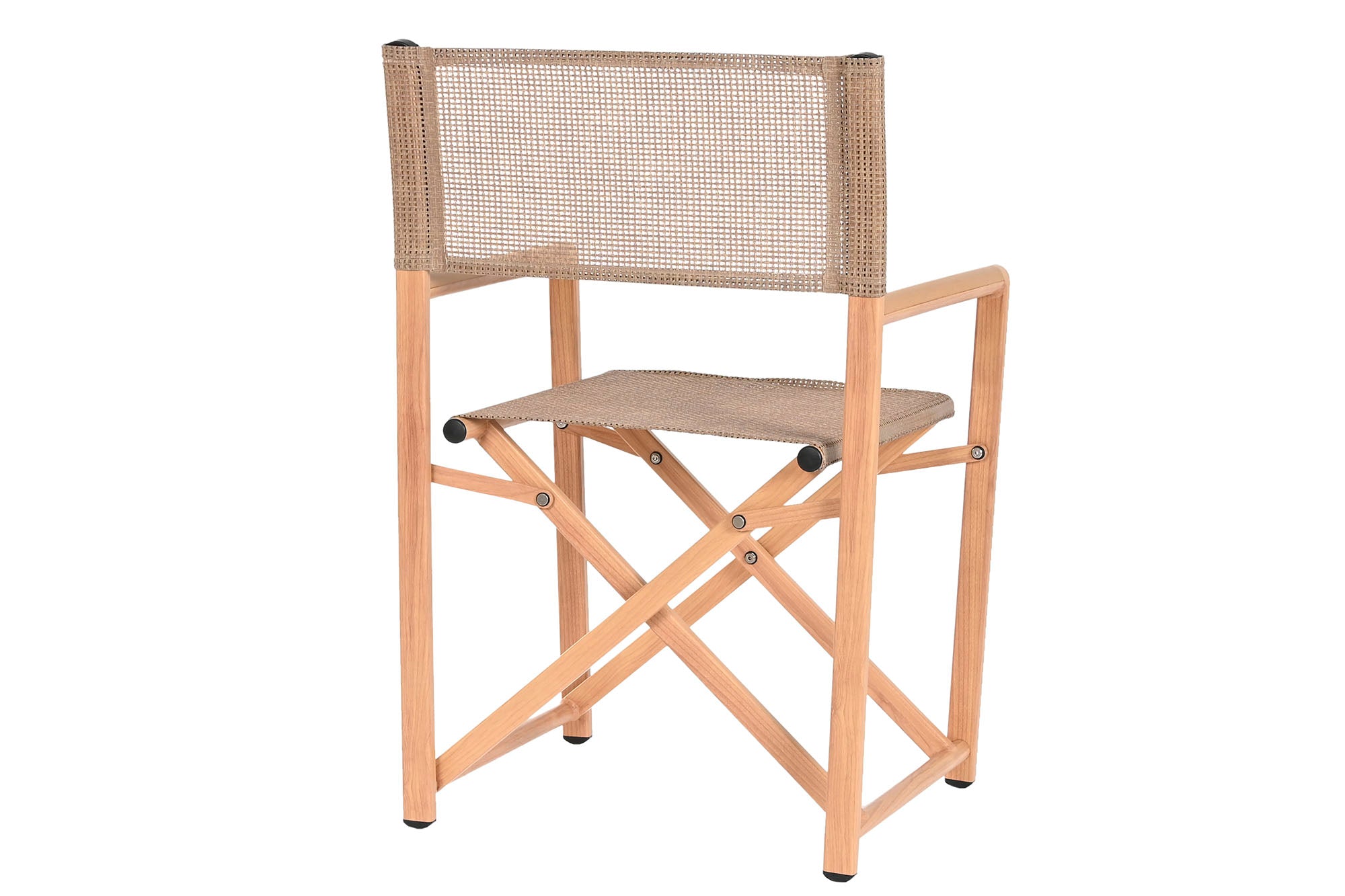 SILLA ALUMINIO RATAN SINTETICO 56X49X86 DIRECTOR - Imagen 3