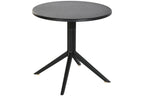 MESA METAL PP 80X80X75 RECICLADO NEGRO - Imagen 2