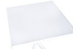 MESA METAL PP 70X70X75 RECICLADO BLANCO - Imagen 5