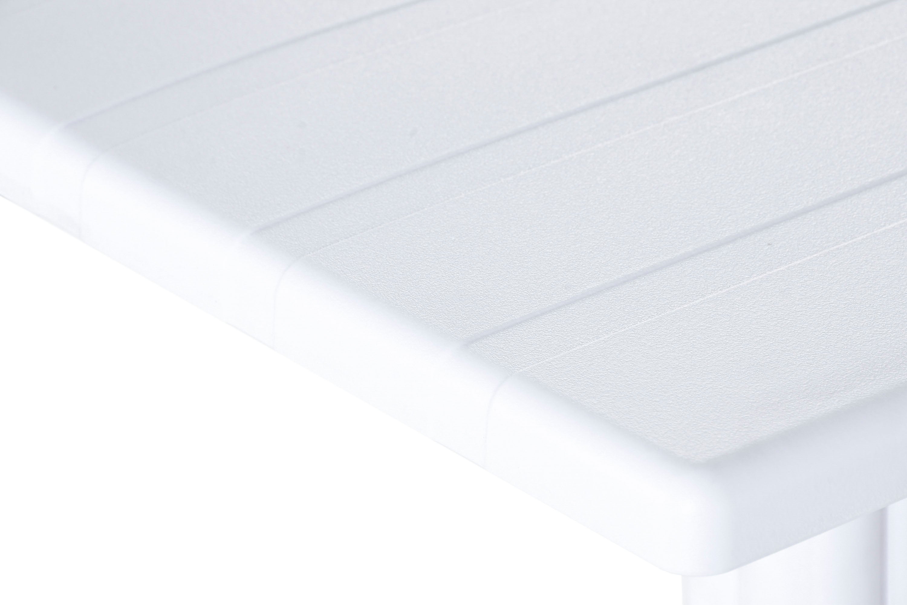 MESA METAL PP 70X70X75 RECICLADO BLANCO - Imagen 6