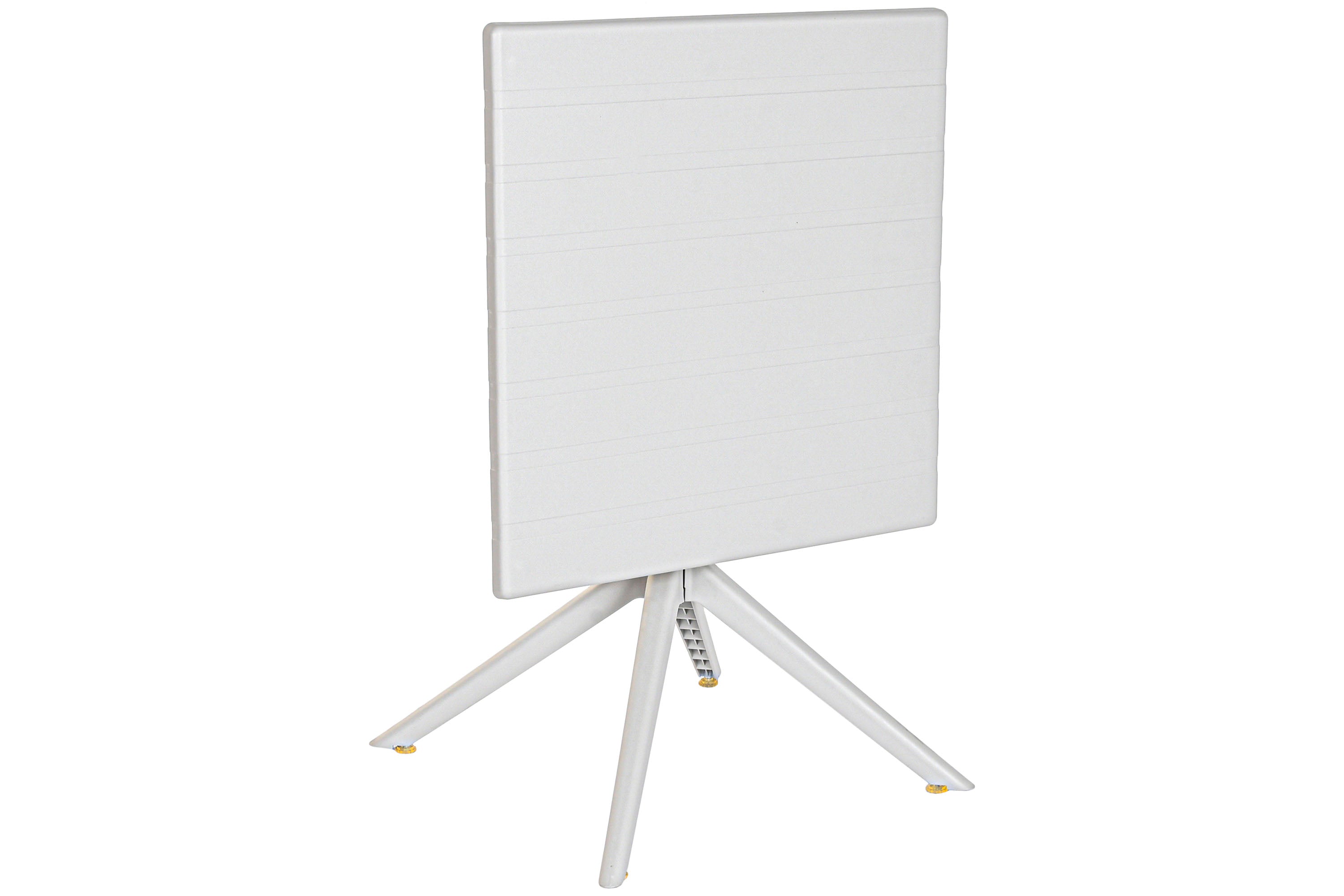 MESA METAL PP 70X70X75 RECICLADO GRIS - Imagen 3