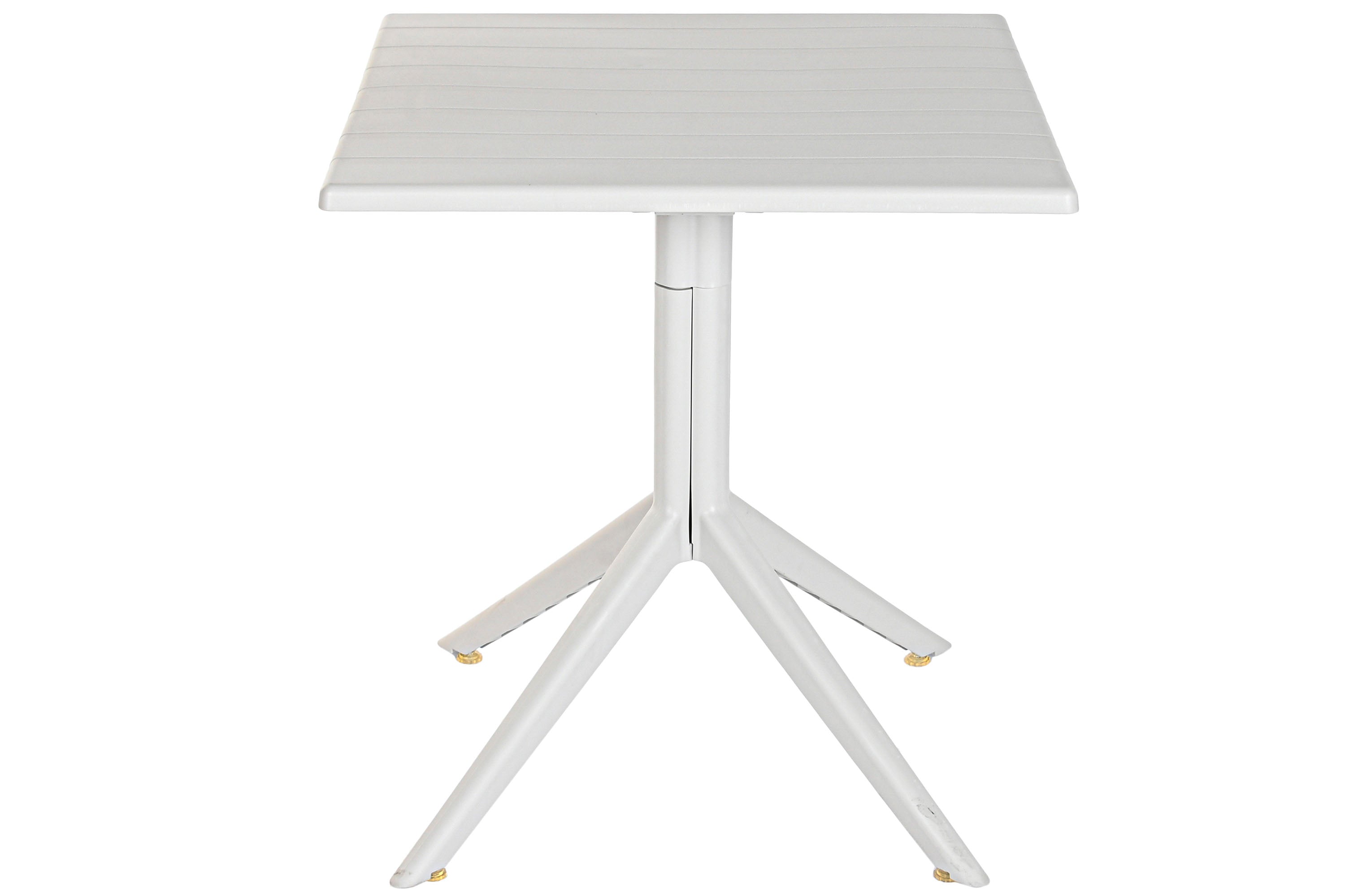 MESA METAL PP 70X70X75 RECICLADO GRIS - Imagen 1