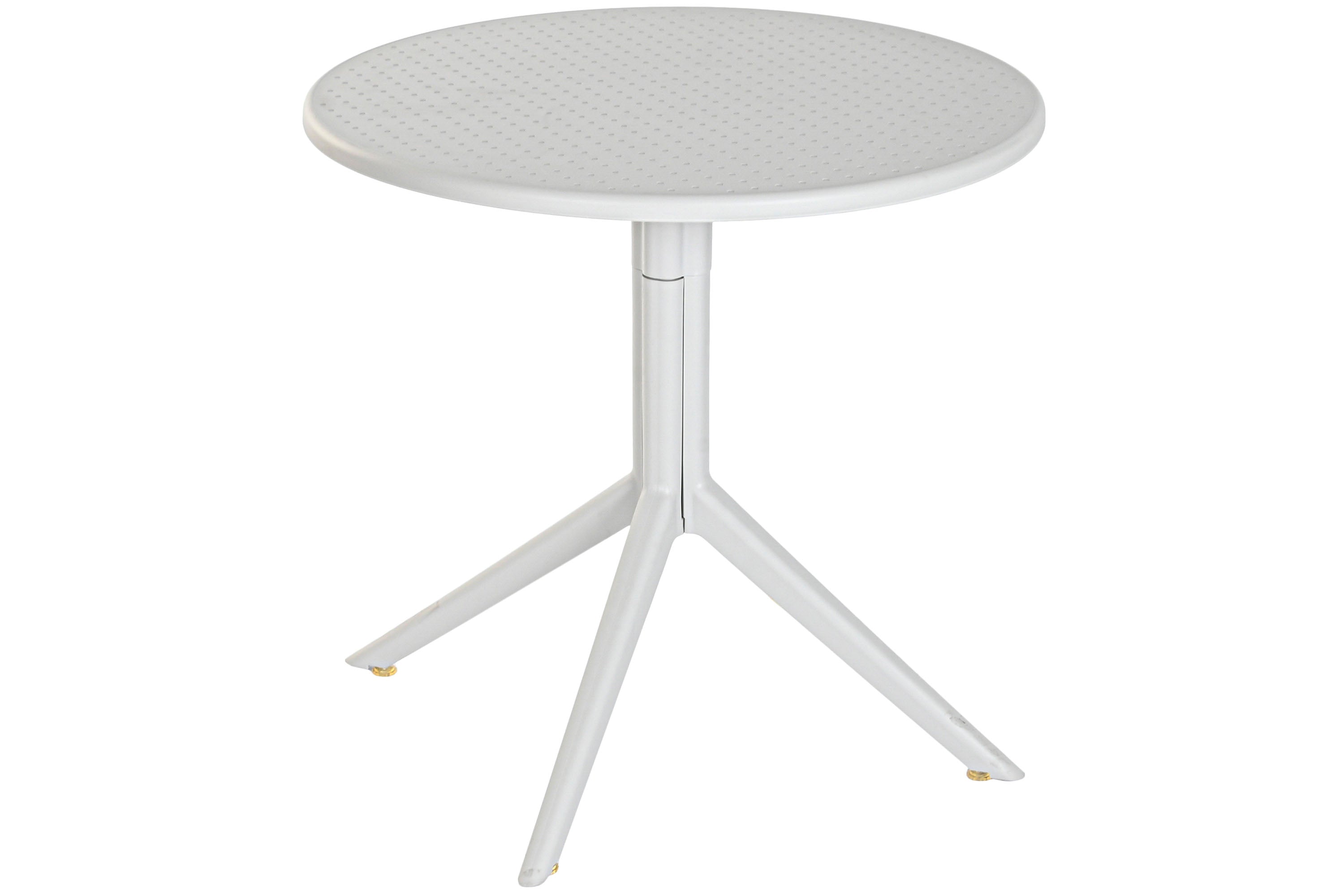 MESA METAL PP 80X80X75 RECICLADO GRIS - Imagen 2