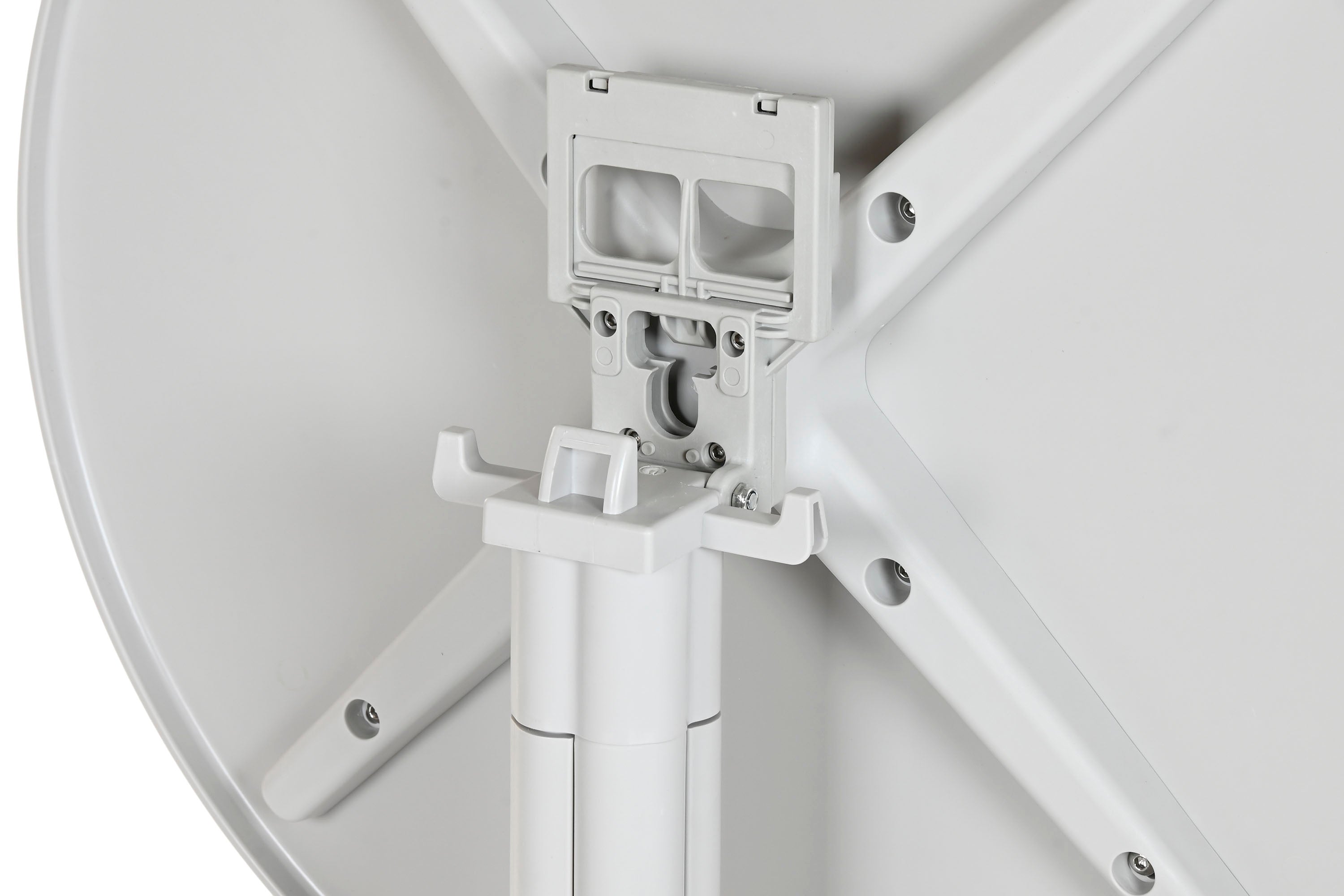 MESA METAL PP 80X80X75 RECICLADO GRIS - Imagen 4