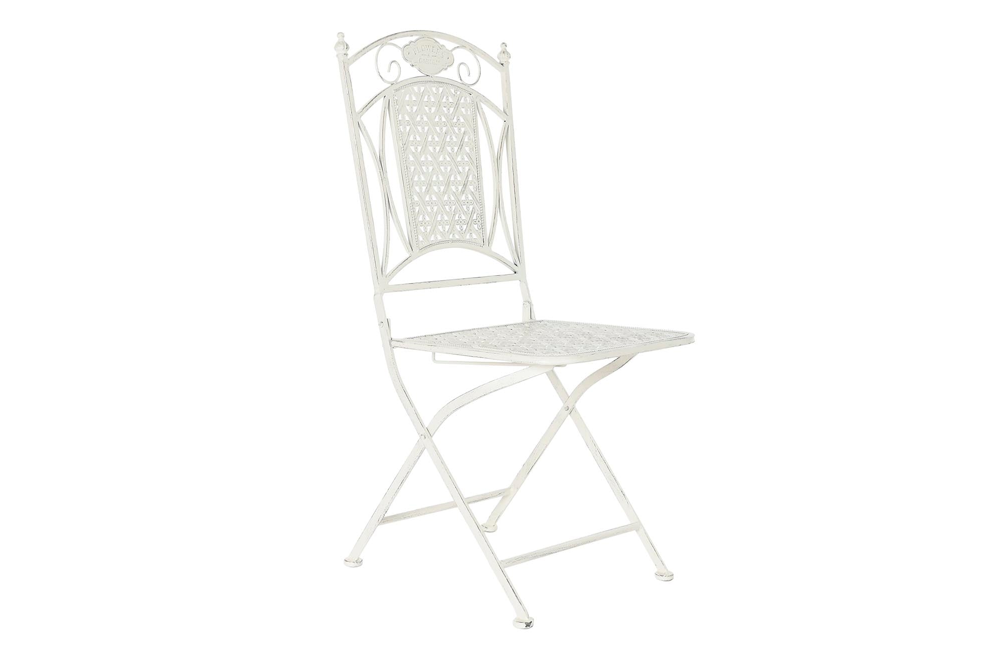 SILLA METAL 40X48X93 BLANCO - Imagen 1