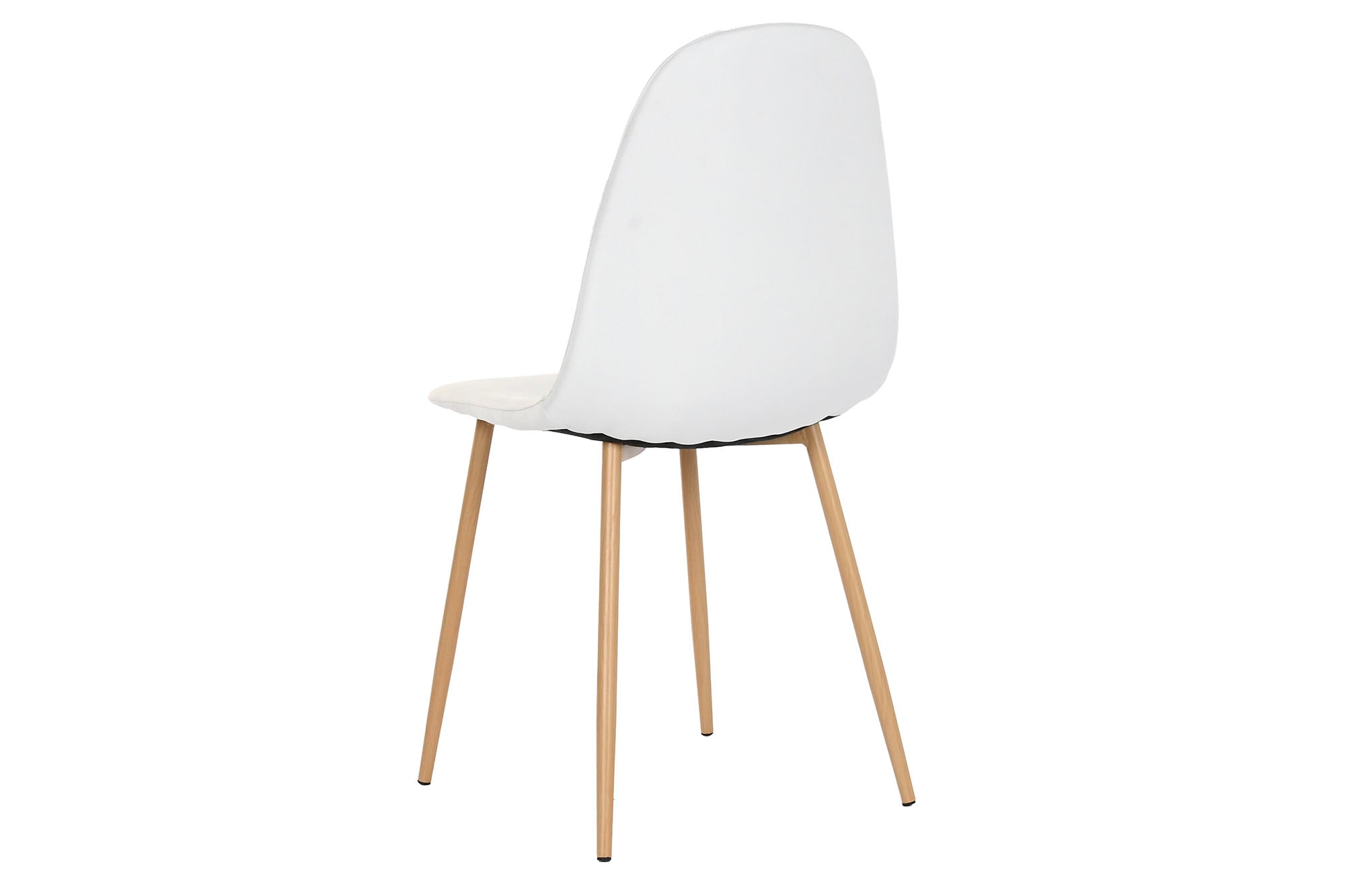 SILLA POLIESTER METAL 44X51,5X90,5 SIMIL MADERA - Imagen 3