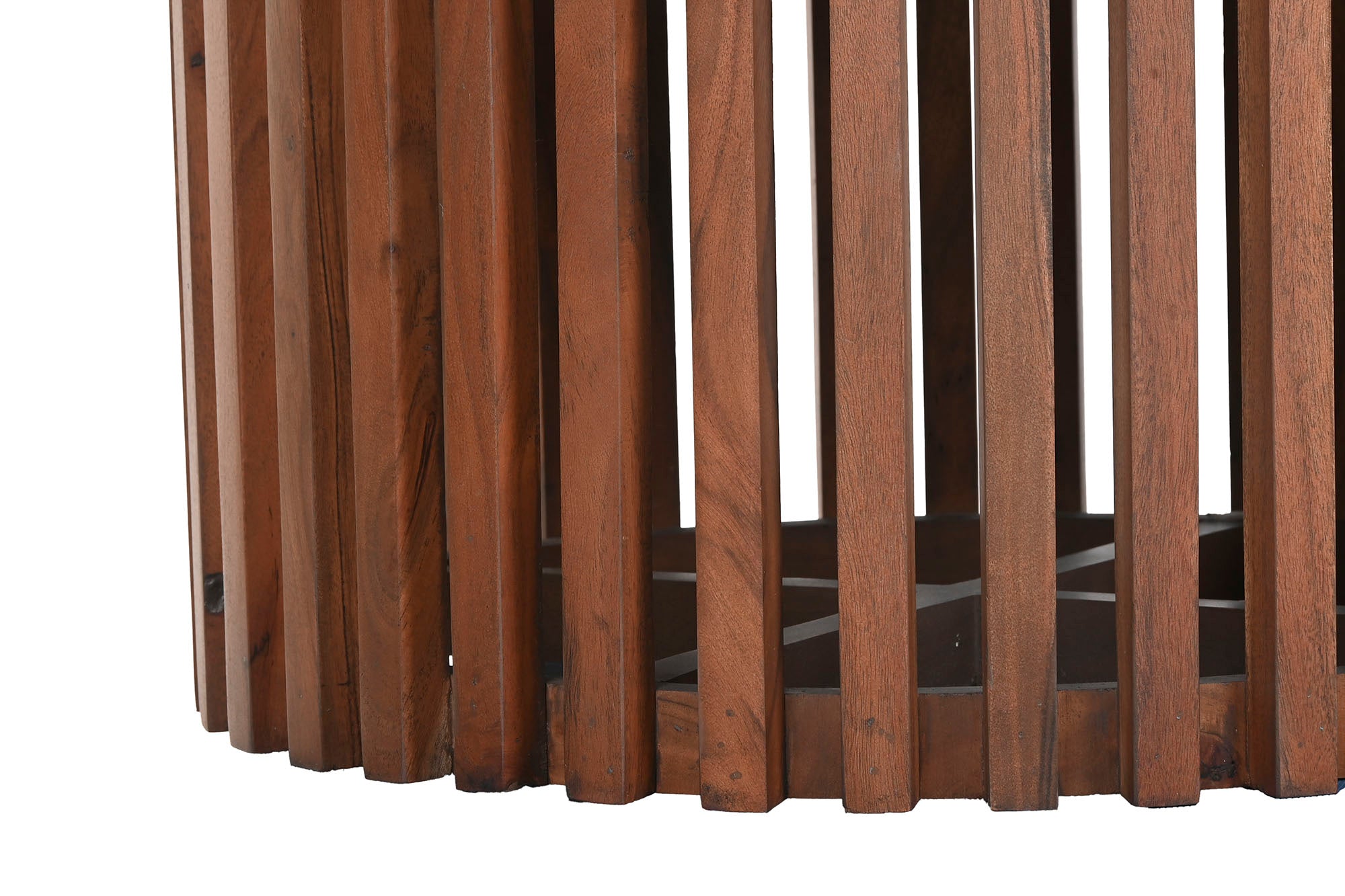 MESA COMEDOR ACACIA TERRAZO 130X130X76 - Imagen 5