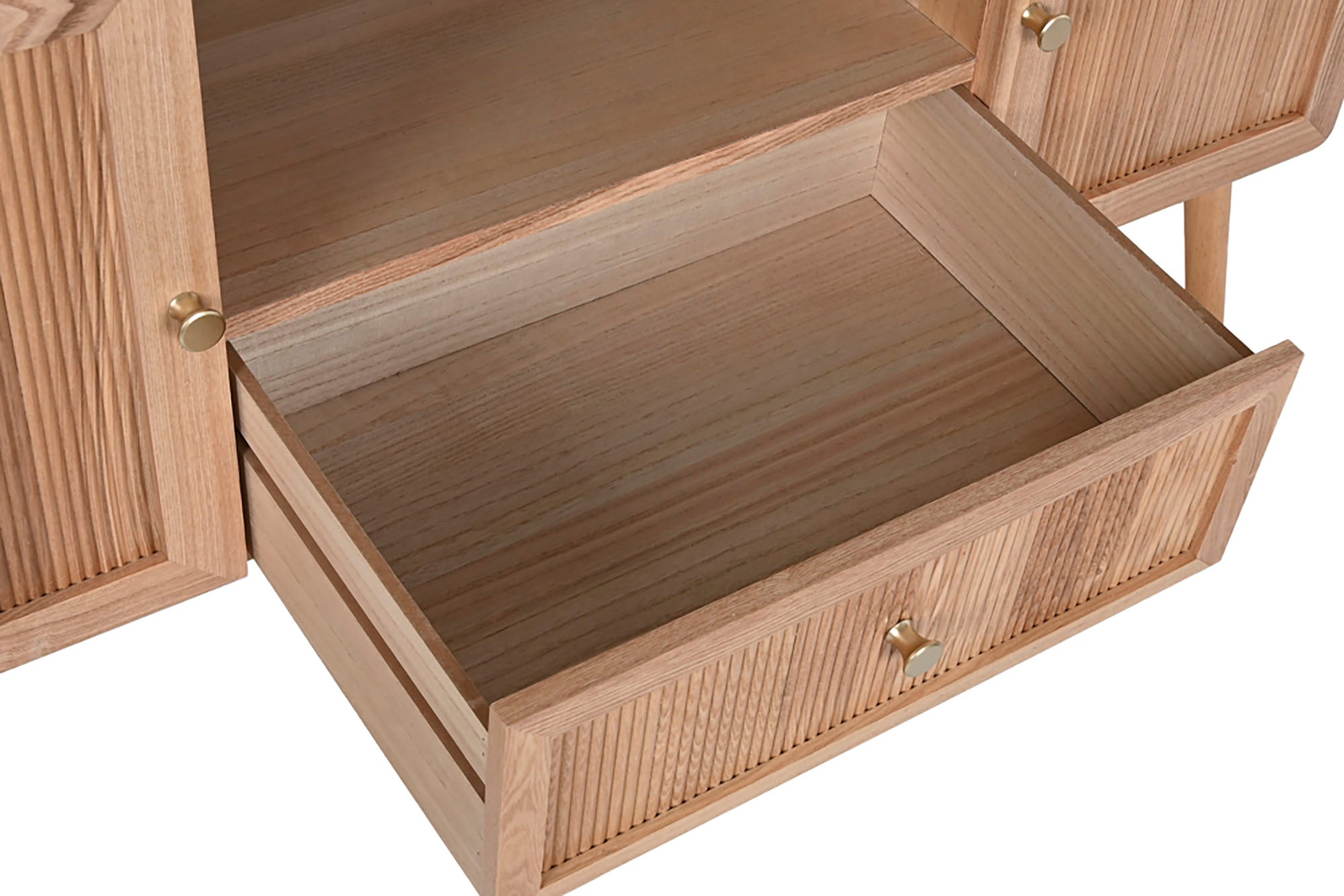 MUEBLE TV PINO MDF 120X40X63 NATURAL - Imagen 5