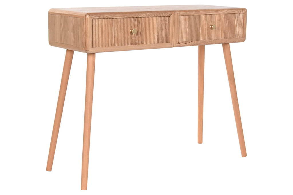 CONSOLA PINO MDF 99X34X82 14,00 NATURAL - Imagen 2