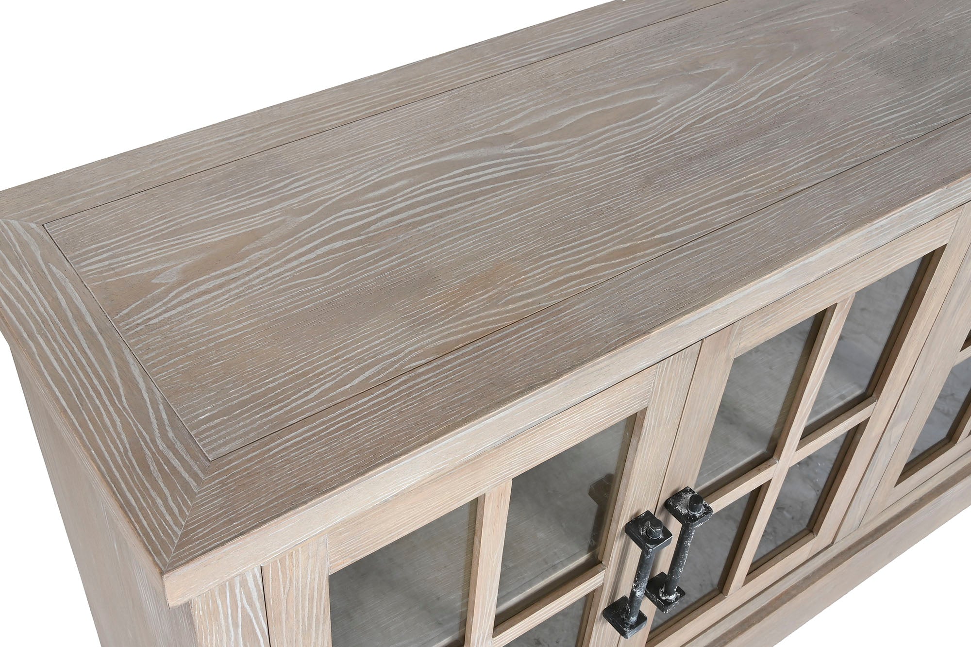 BUFFET MADERA DE HEVEA CRISTAL 180X40X82 43,00 - Imagen 5