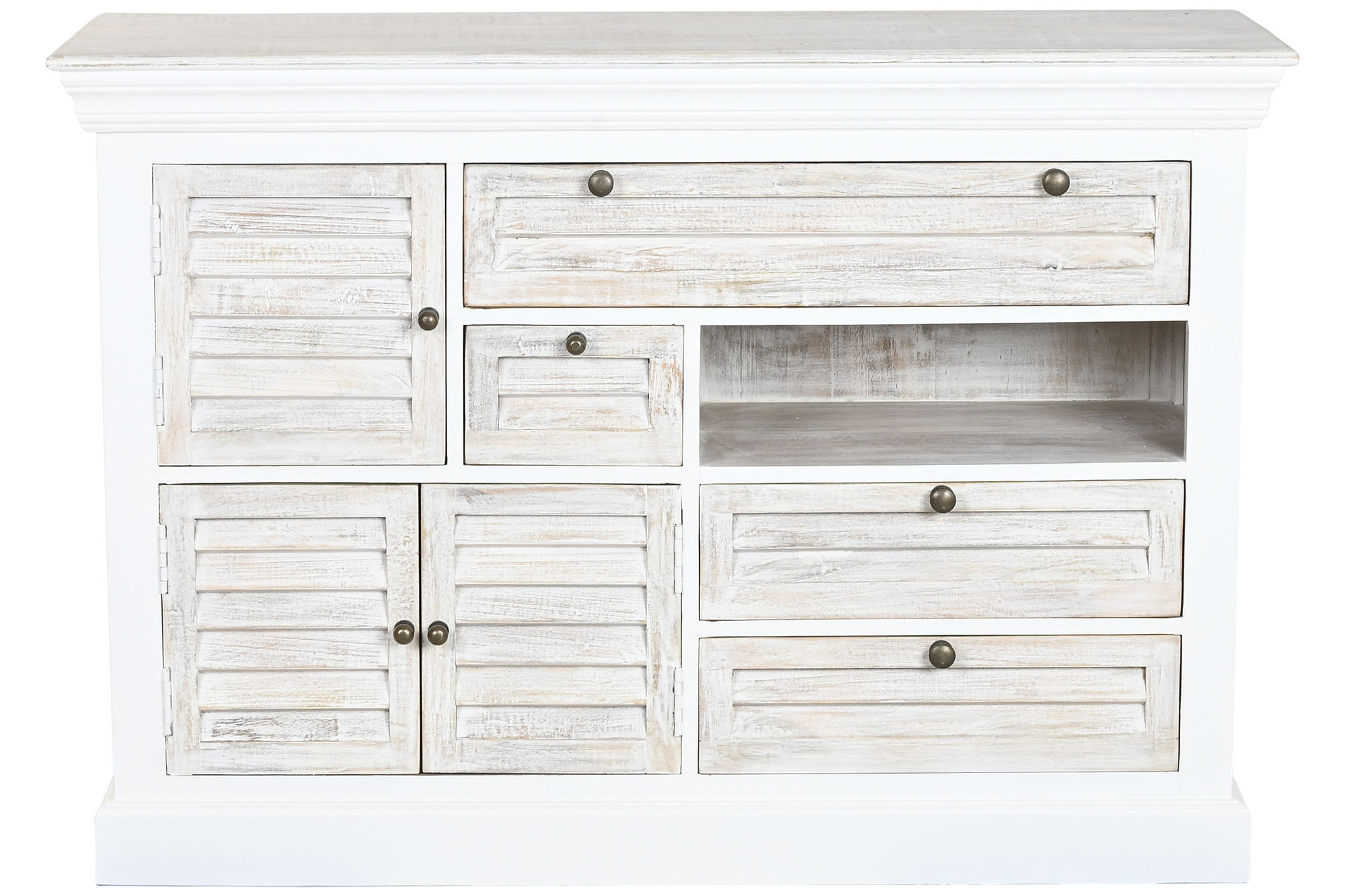 CAJONERA MANGO 115X40X80 DESGASTADO BLANCO - Imagen 5