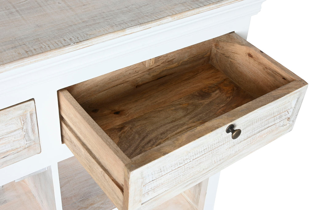 BOTELLERO MANGO 120X40X98 DESGASTADO BLANCO - Imagen 5