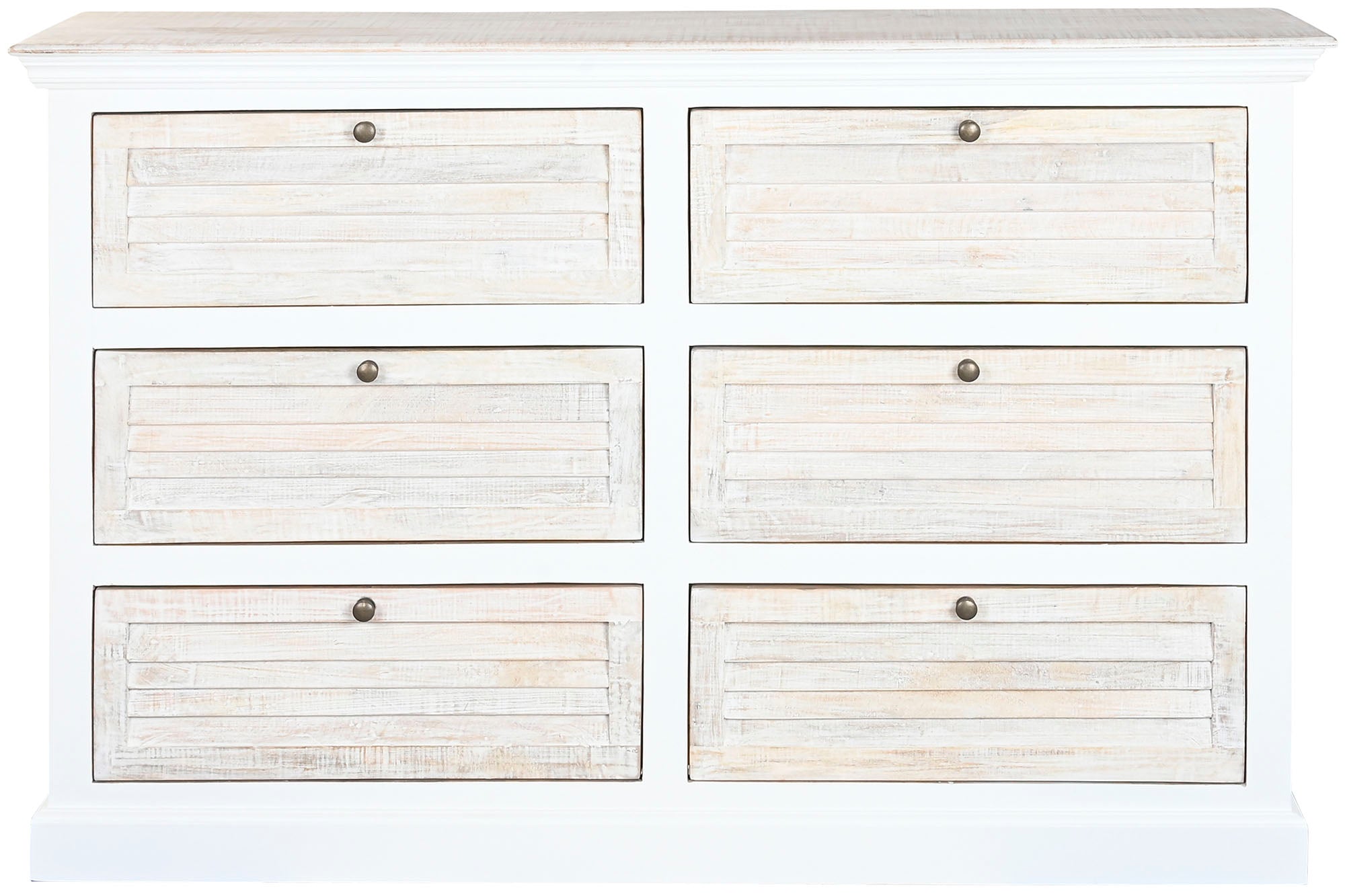 COMODA MANGO 150X40X100 BLANCO - Imagen 4