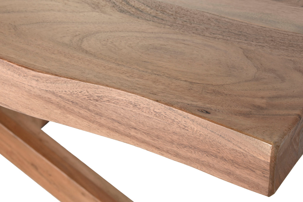 MESA COMEDOR ACACIA 200X100X78 NATURAL - Imagen 1