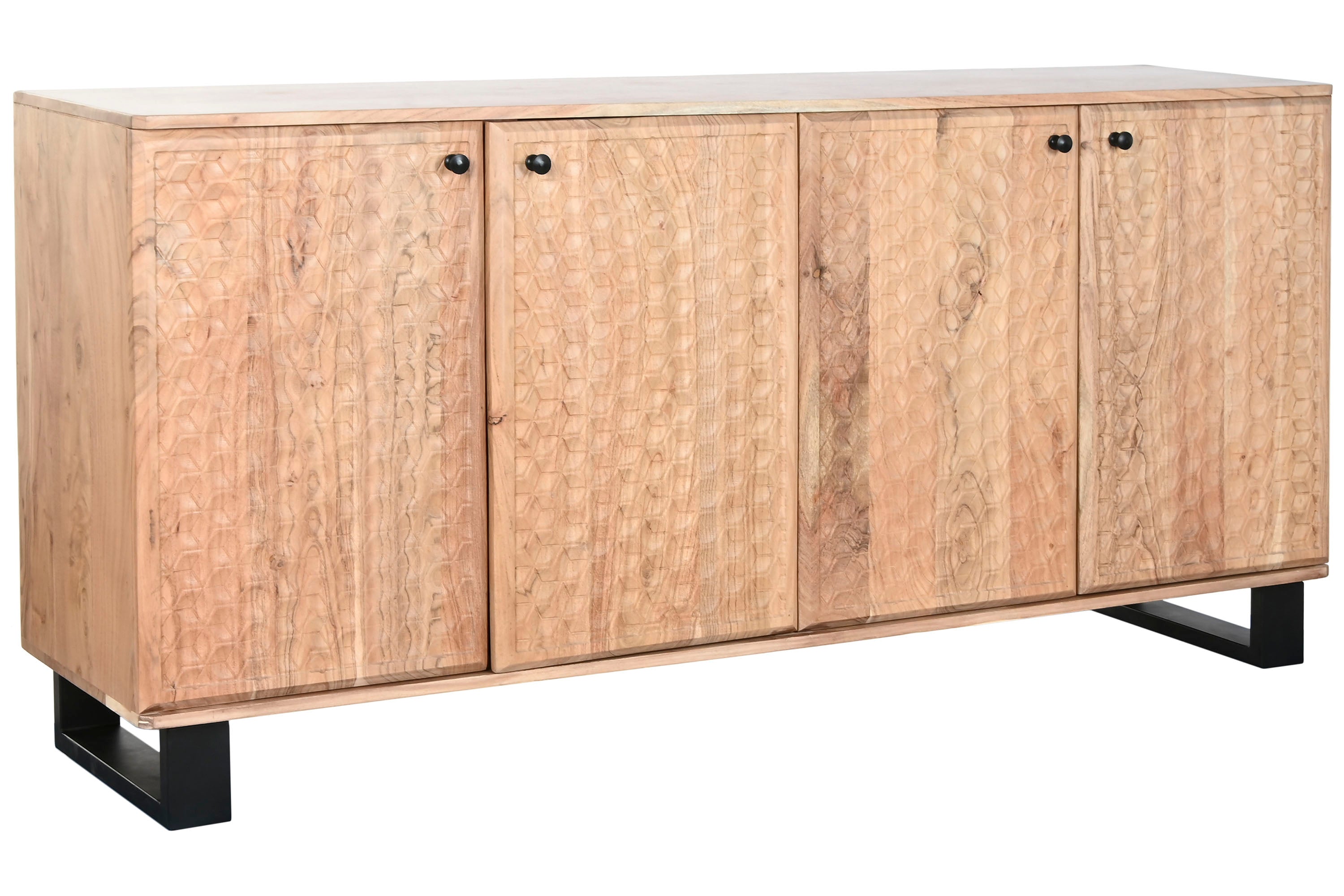 BUFFET ACACIA METAL 170X40X80 44,00 - Imagen 2