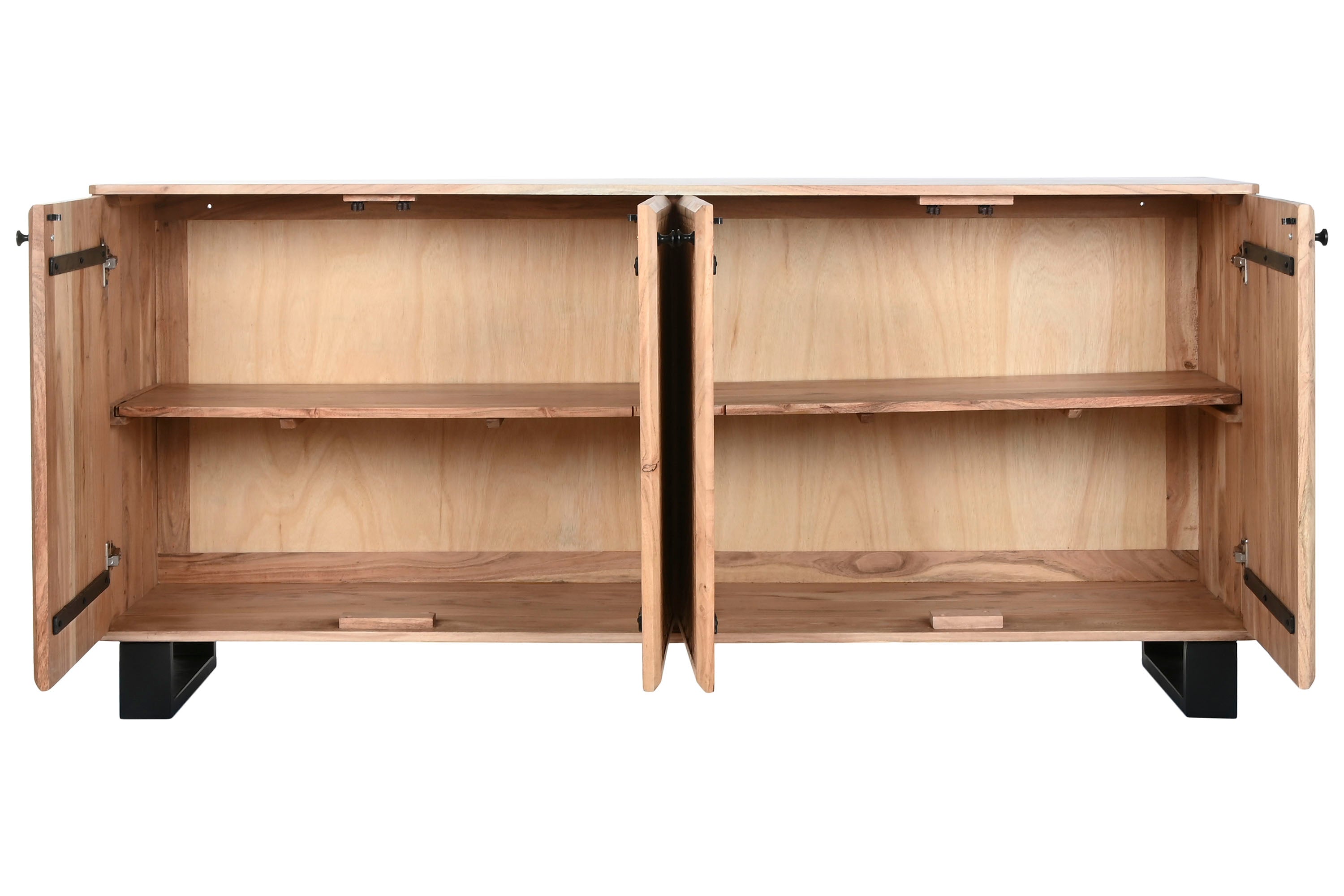 BUFFET ACACIA METAL 170X40X80 44,00 - Imagen 3