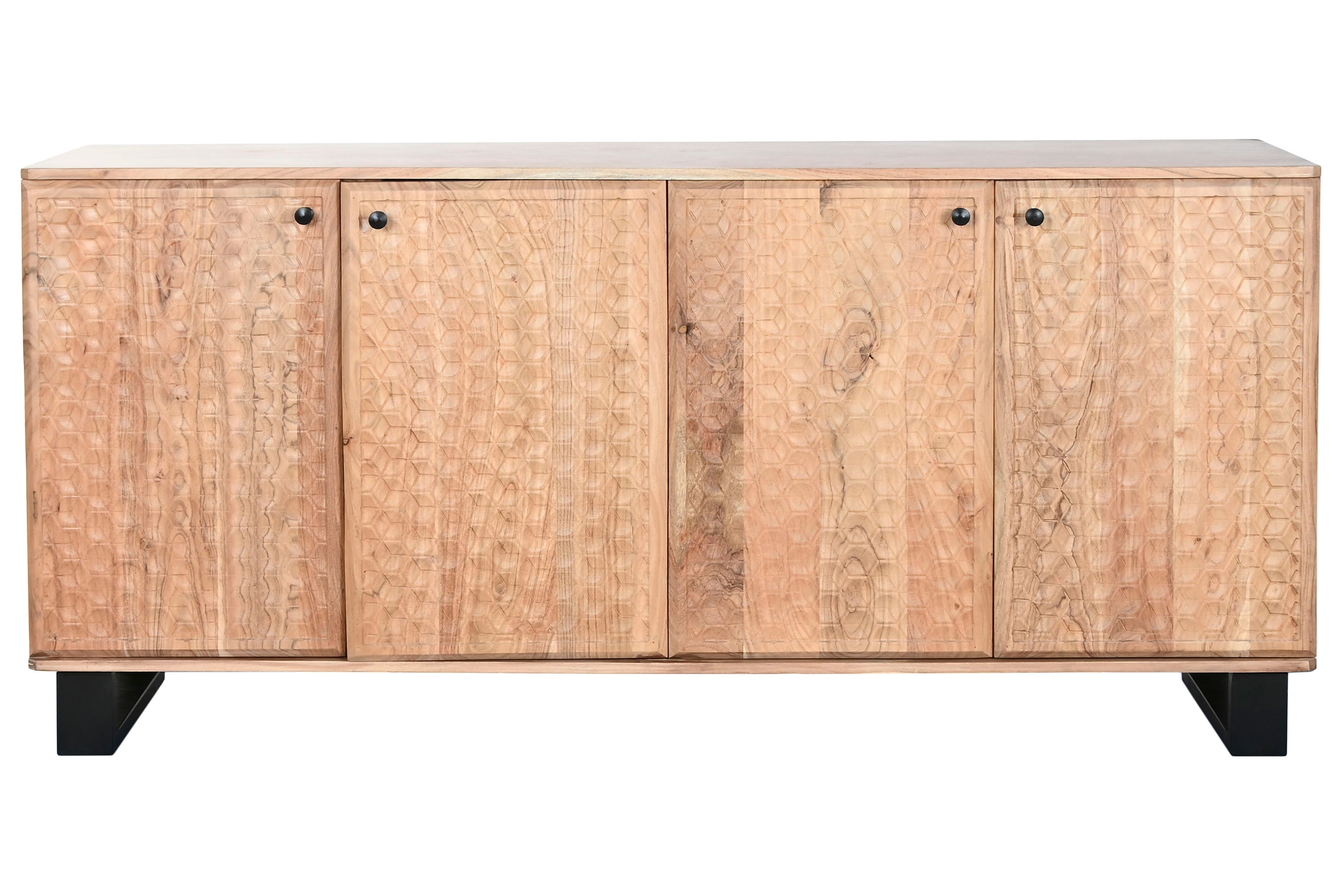 BUFFET ACACIA METAL 170X40X80 44,00 - Imagen 1