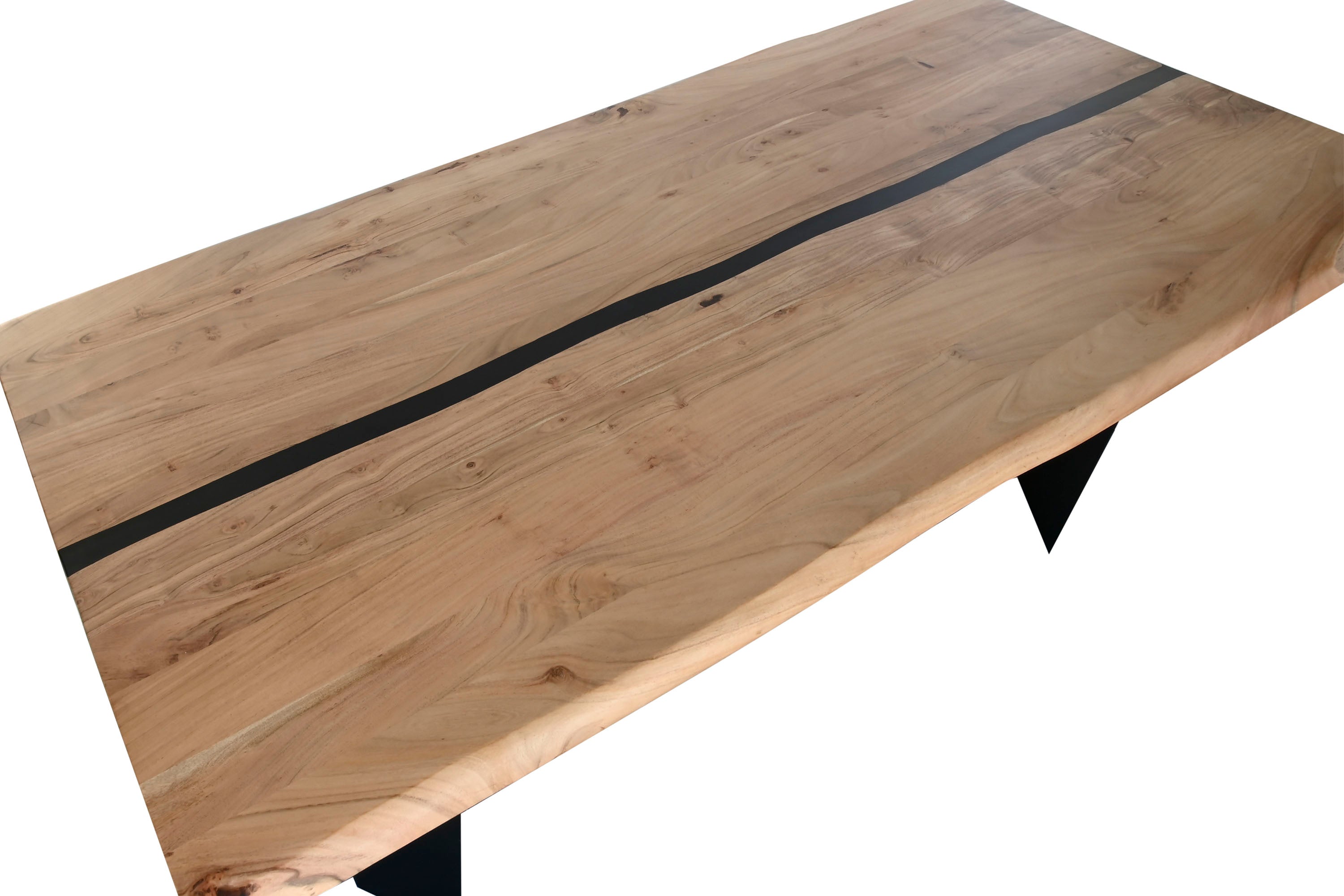 MESA COMEDOR ACACIA METAL 200X100X76 92,00 - Imagen 1