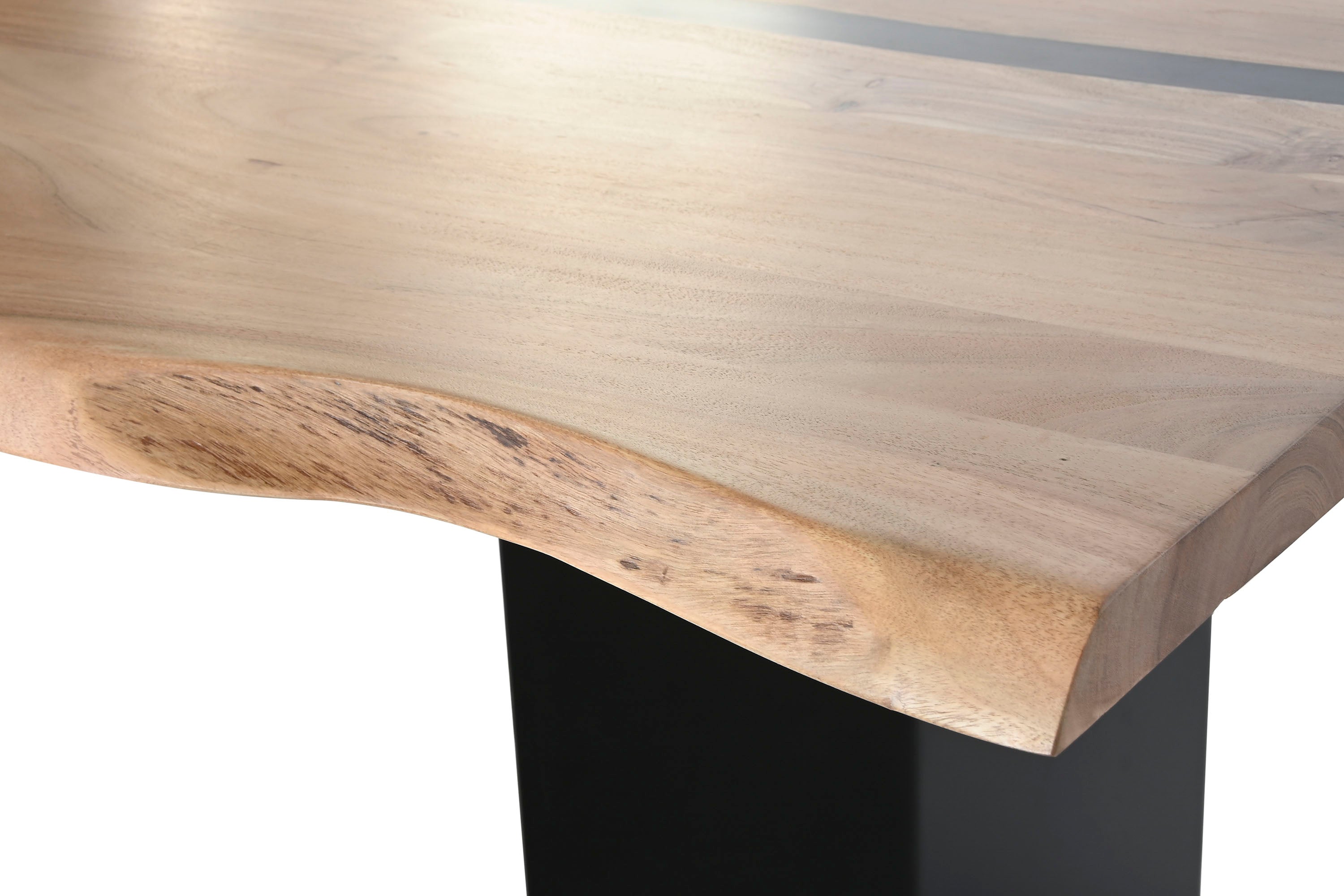 MESA COMEDOR ACACIA METAL 200X100X76 92,00 - Imagen 4