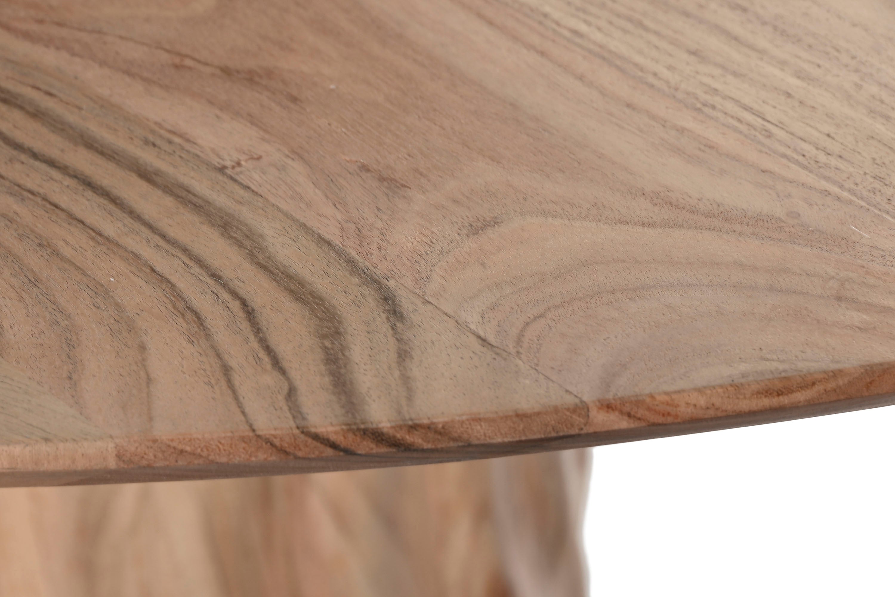 MESA REDONDA COMEDOR ACACIA METAL 130X130X76 - Imagen 6