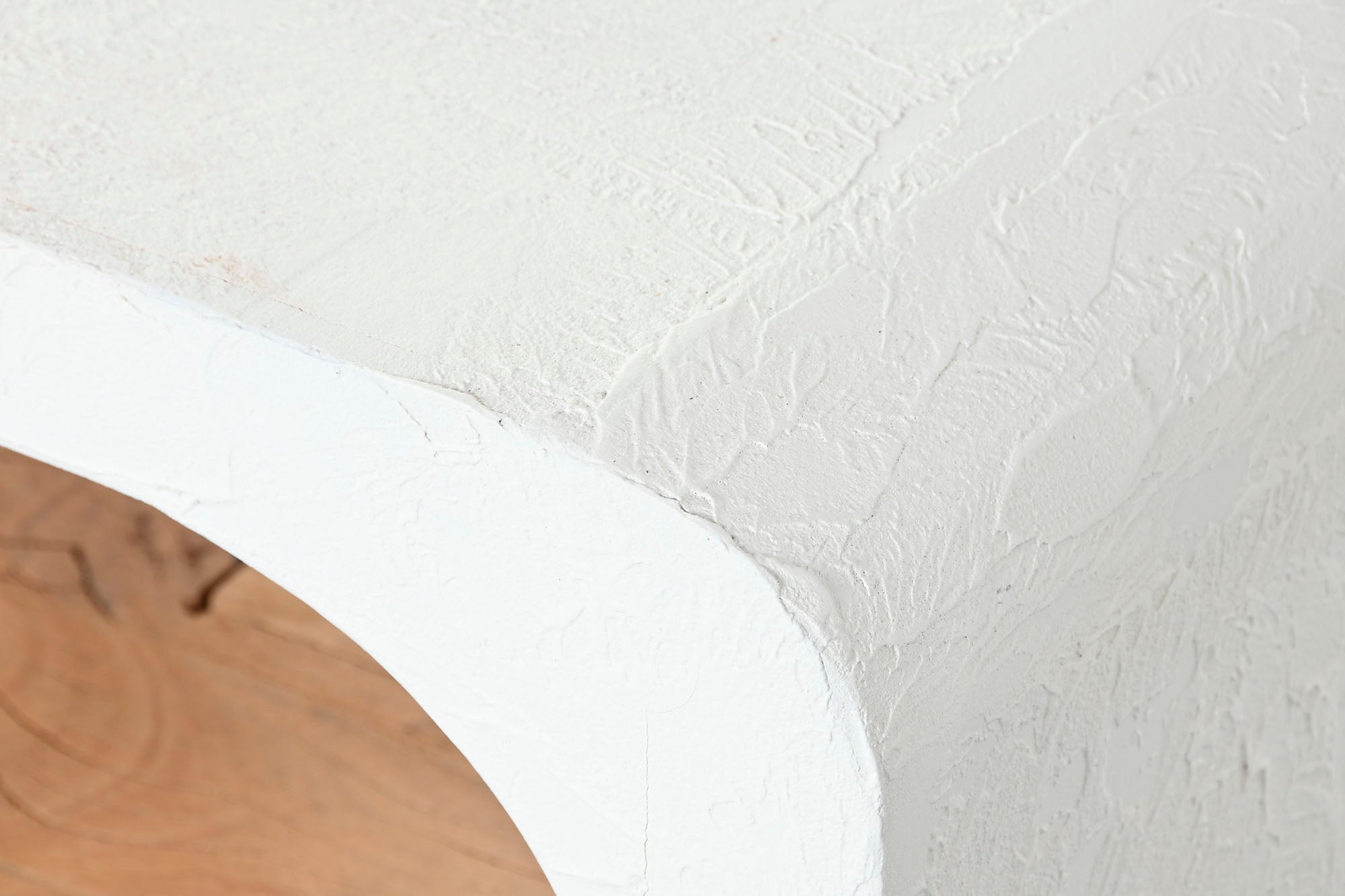 MUEBLE TV MADERA RECICLADA MANGO 150X41X54 BLANCO - Imagen 1