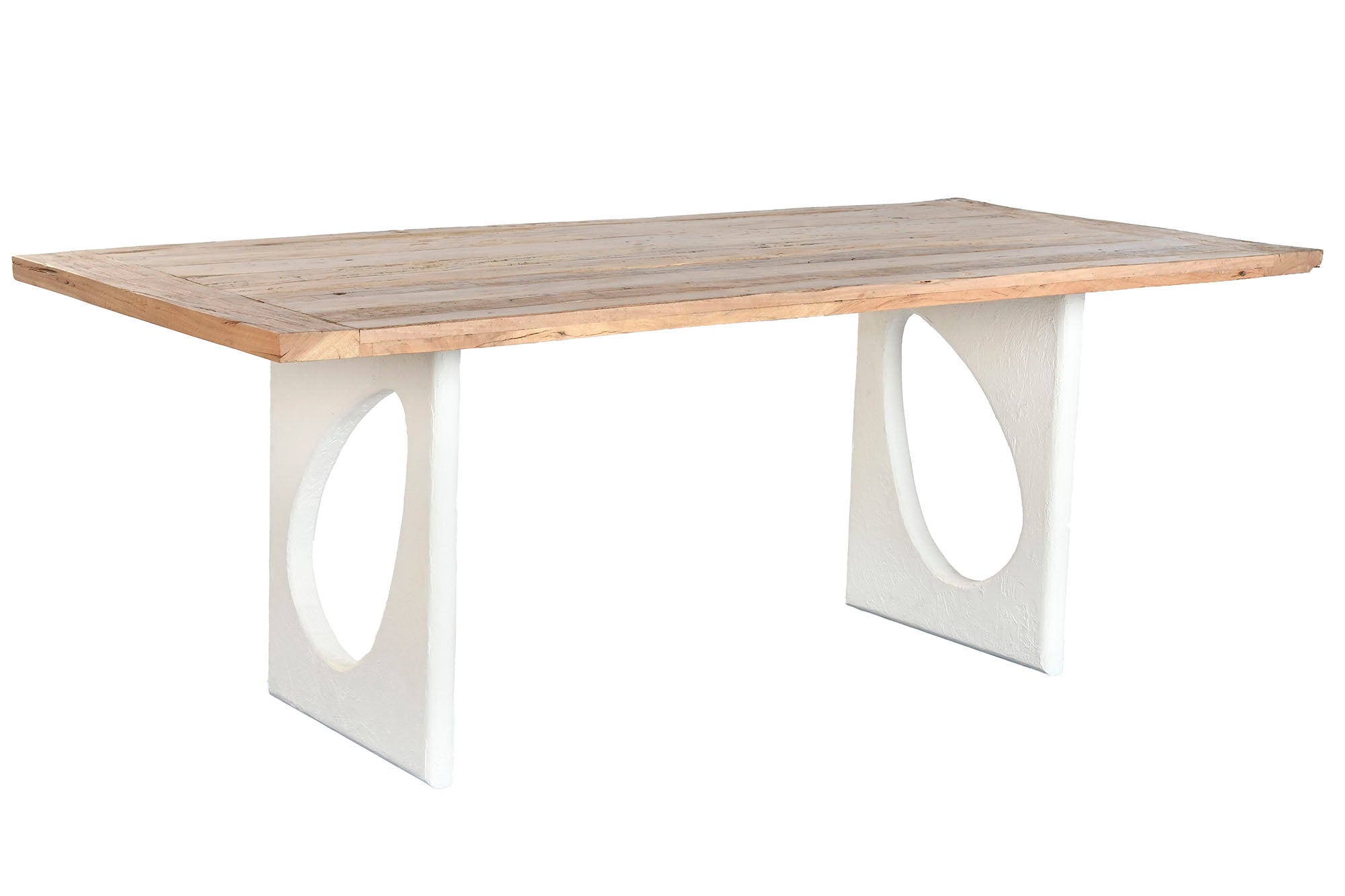 MESA COMEDOR MADERA RECICLADA MANGO 200,5X100,5X77 - Imagen 1