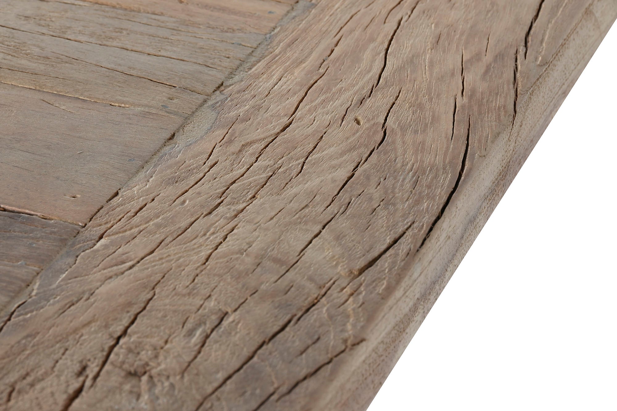 MESA COMEDOR MADERA RECICLADA MANGO 200,5X100,5X77 - Imagen 6