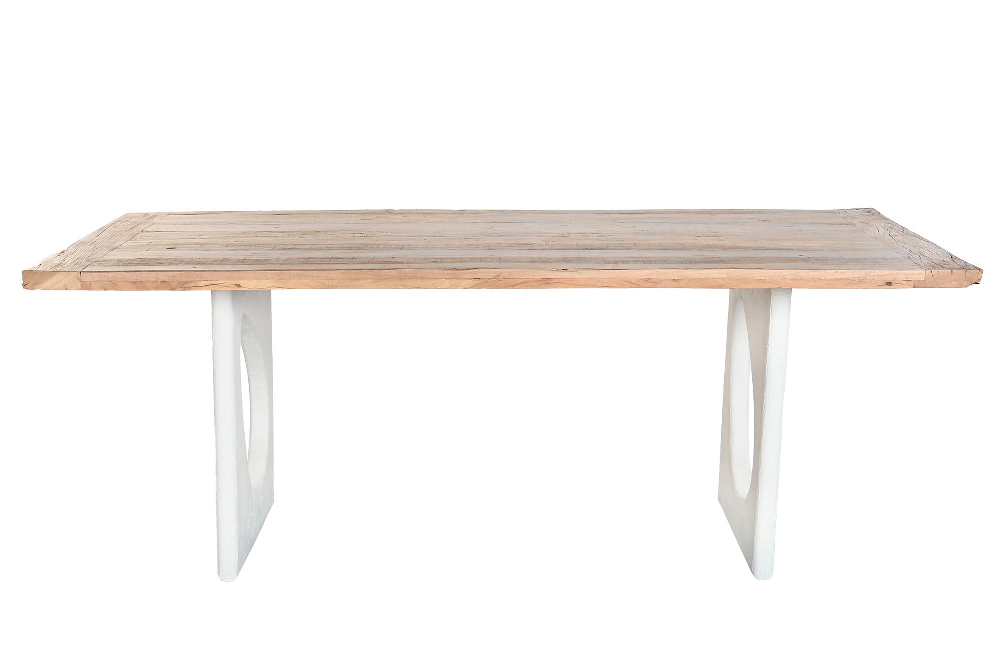 MESA COMEDOR MADERA RECICLADA MANGO 200,5X100,5X77 - Imagen 4