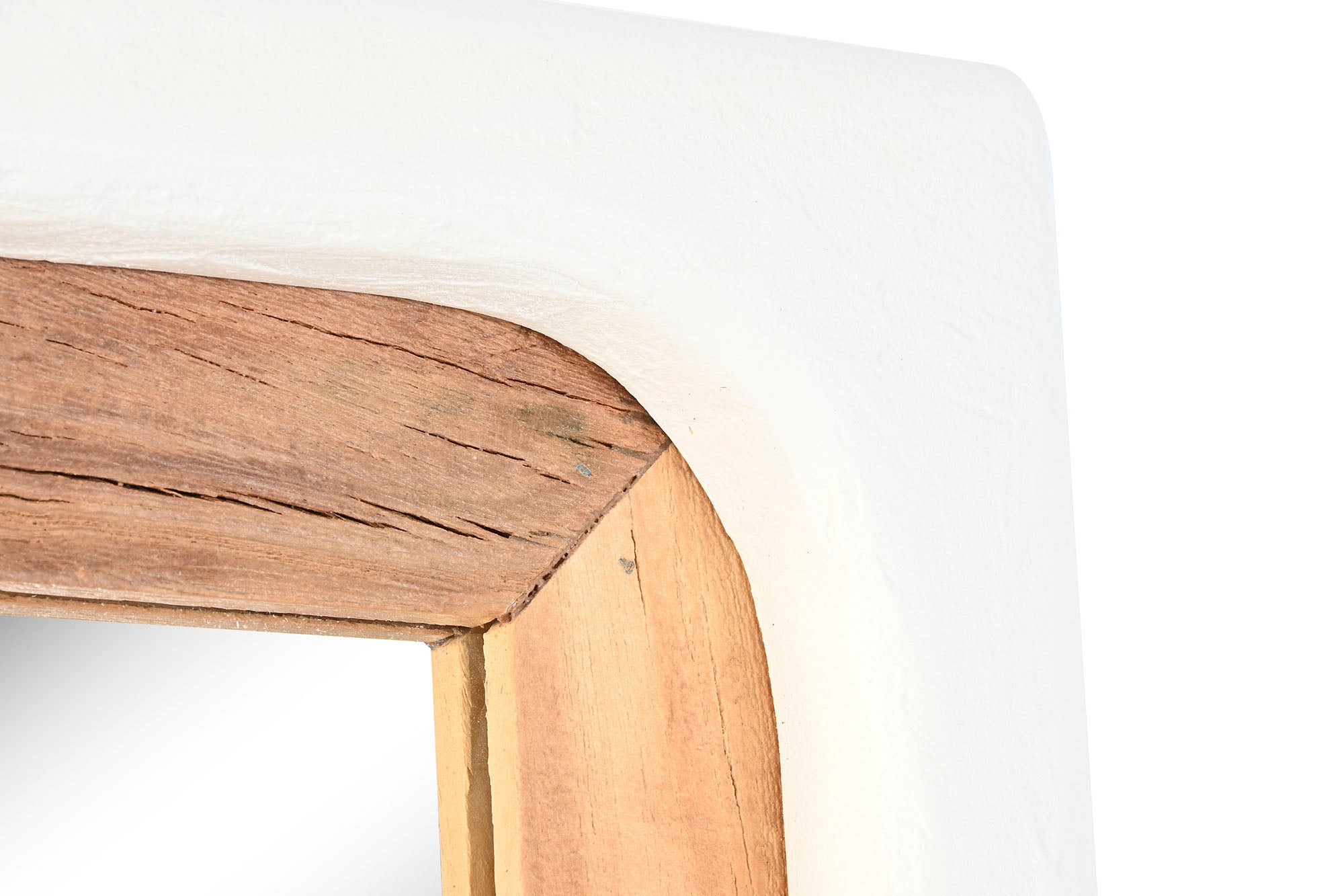 ESPEJO MADERA RECICLADA MANGO 80X5X182 - Imagen 1