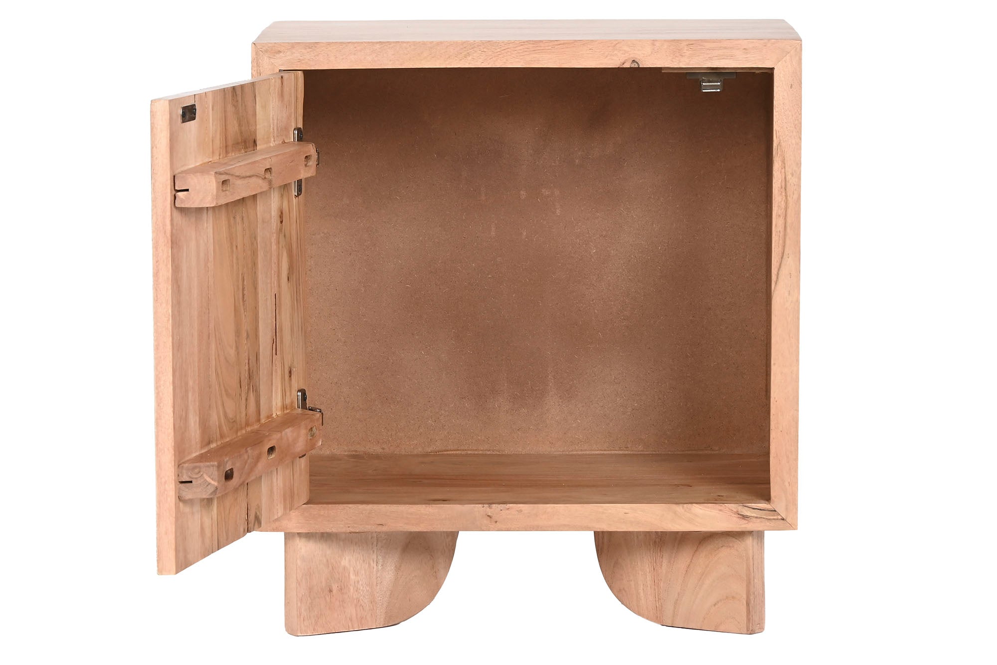 MESITA DE NOCHE ACACIA 50X35,5X55,5 - Imagen 3