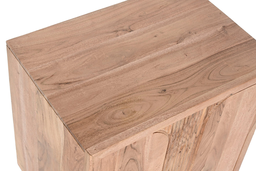 MESITA DE NOCHE ACACIA 50X35,5X55,5 - Imagen 4