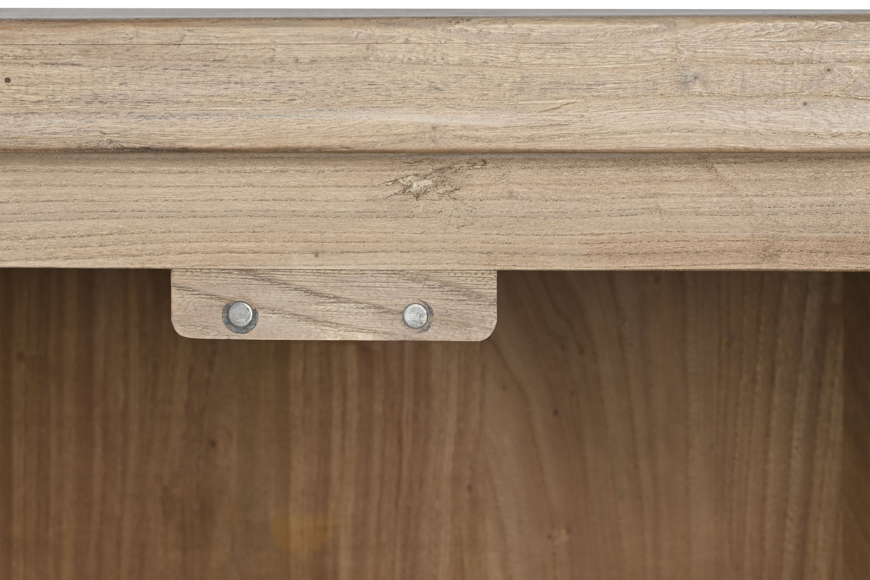 APARADOR OLMO MACIZO 240X50X83 4 PUE - Imagen 4