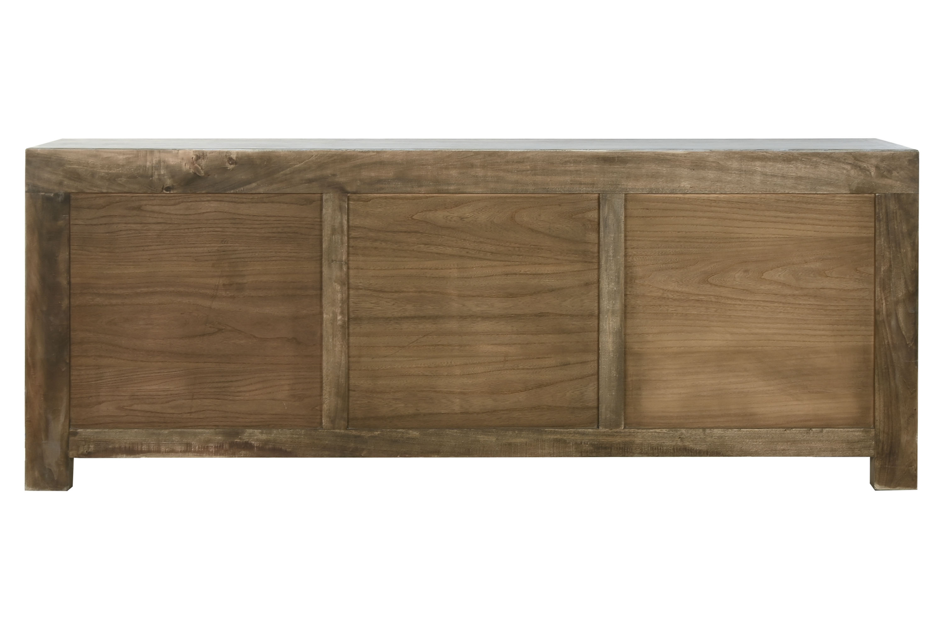 APARADOR OLMO MACIZO 220X45X85 6 PUE 6 CAJ - Imagen 2