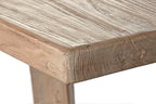 MESA COMEDOR OLMO MACIZO 240X100X76 NATURAL - Imagen 3