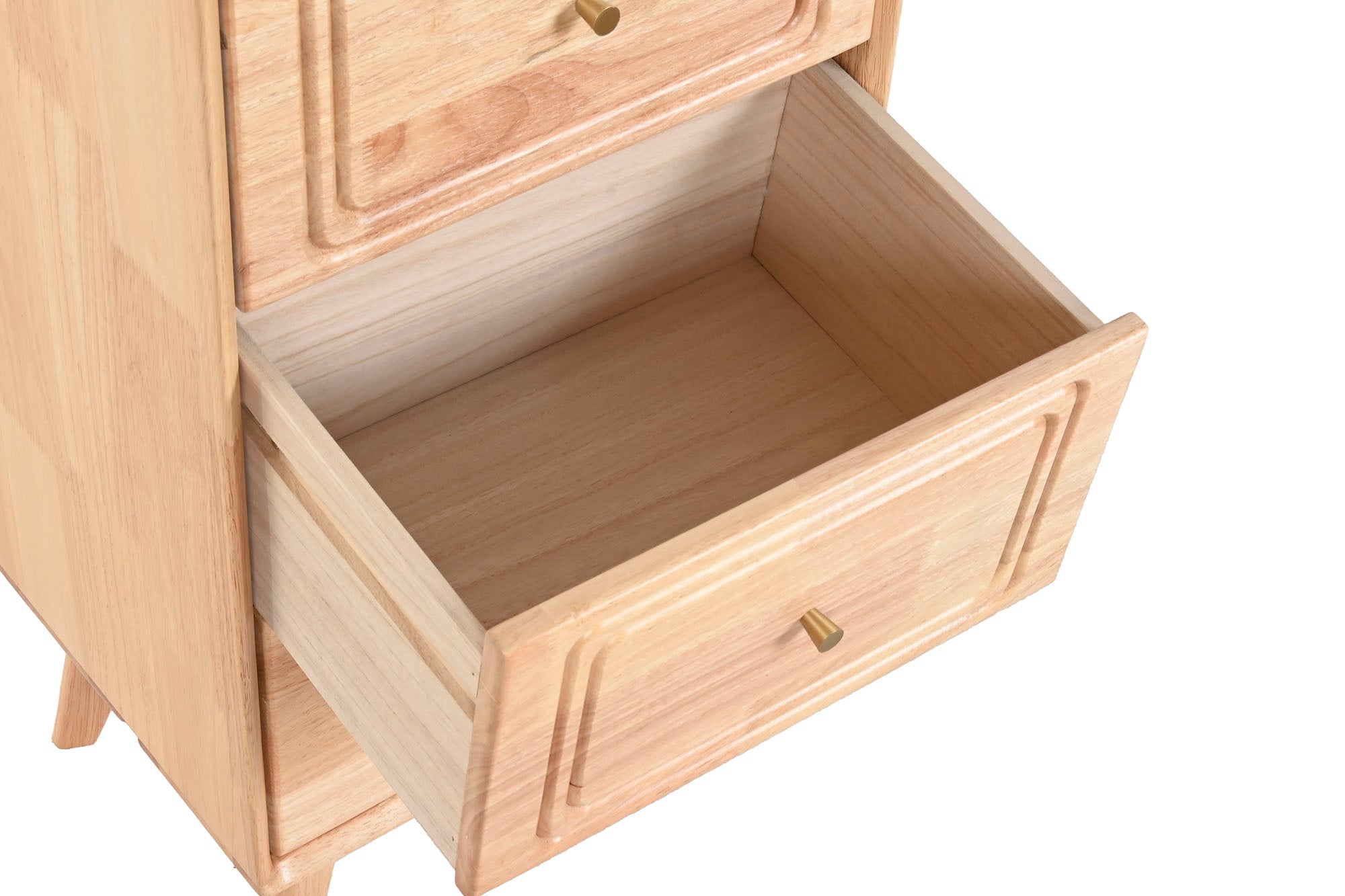 CAJONERA MADERA DE HEVEA 40X30X98 - Imagen 2