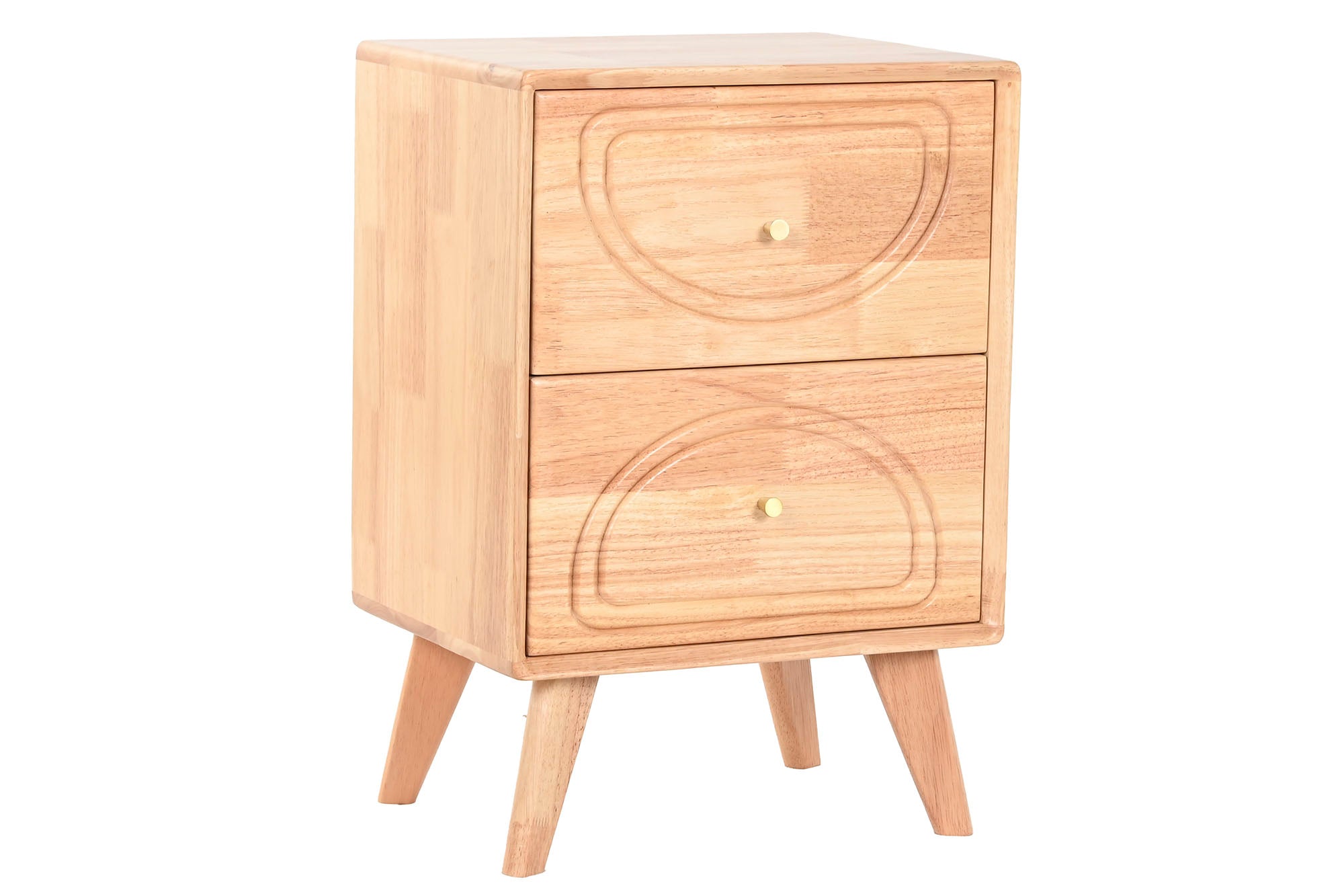 MESITA DE NOCHE MADERA DE HEVEA 40X30X58 - Imagen 4