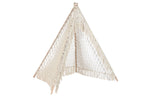 TIPI ALGODON MANGO 170X170X150 MACRAME CRUDO - Imagen 4