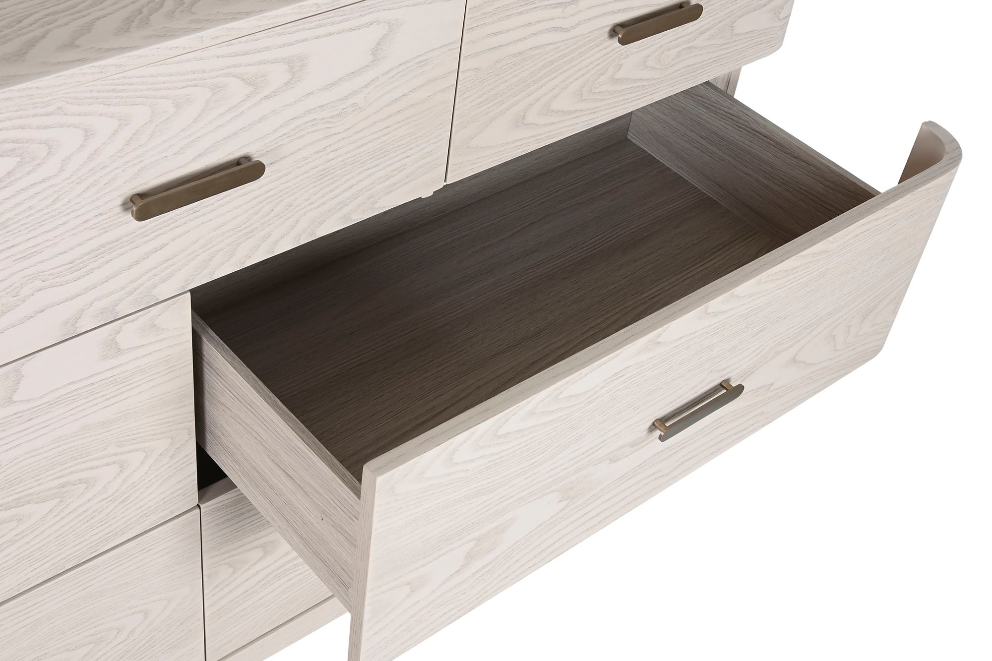 COMODA METAL MDF 165X48,3X92,5 GRIS CLARO - Imagen 2