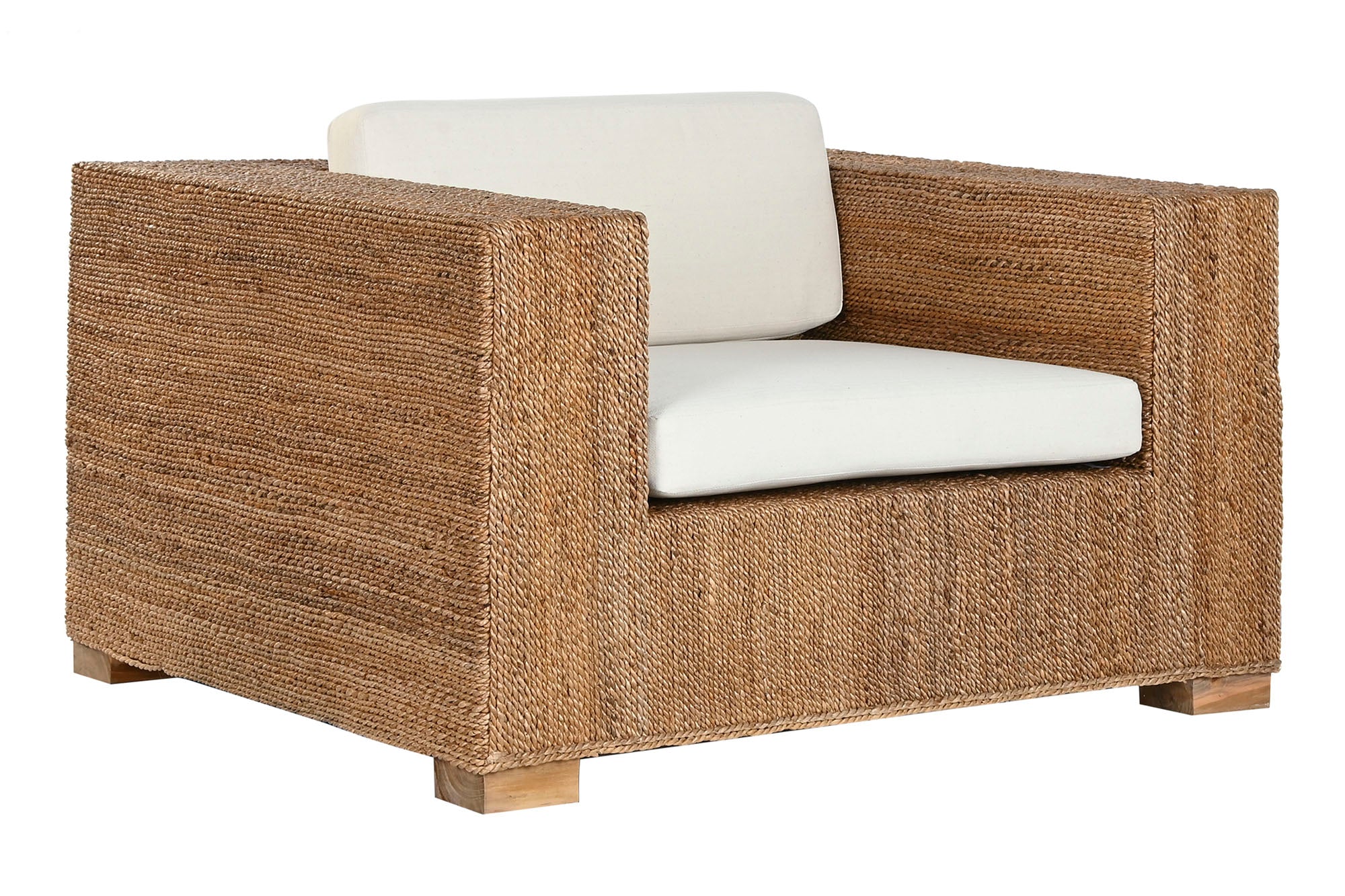 SILLON FIBRA TECA 117X92X65 INCLUYE COJINES - Imagen 2