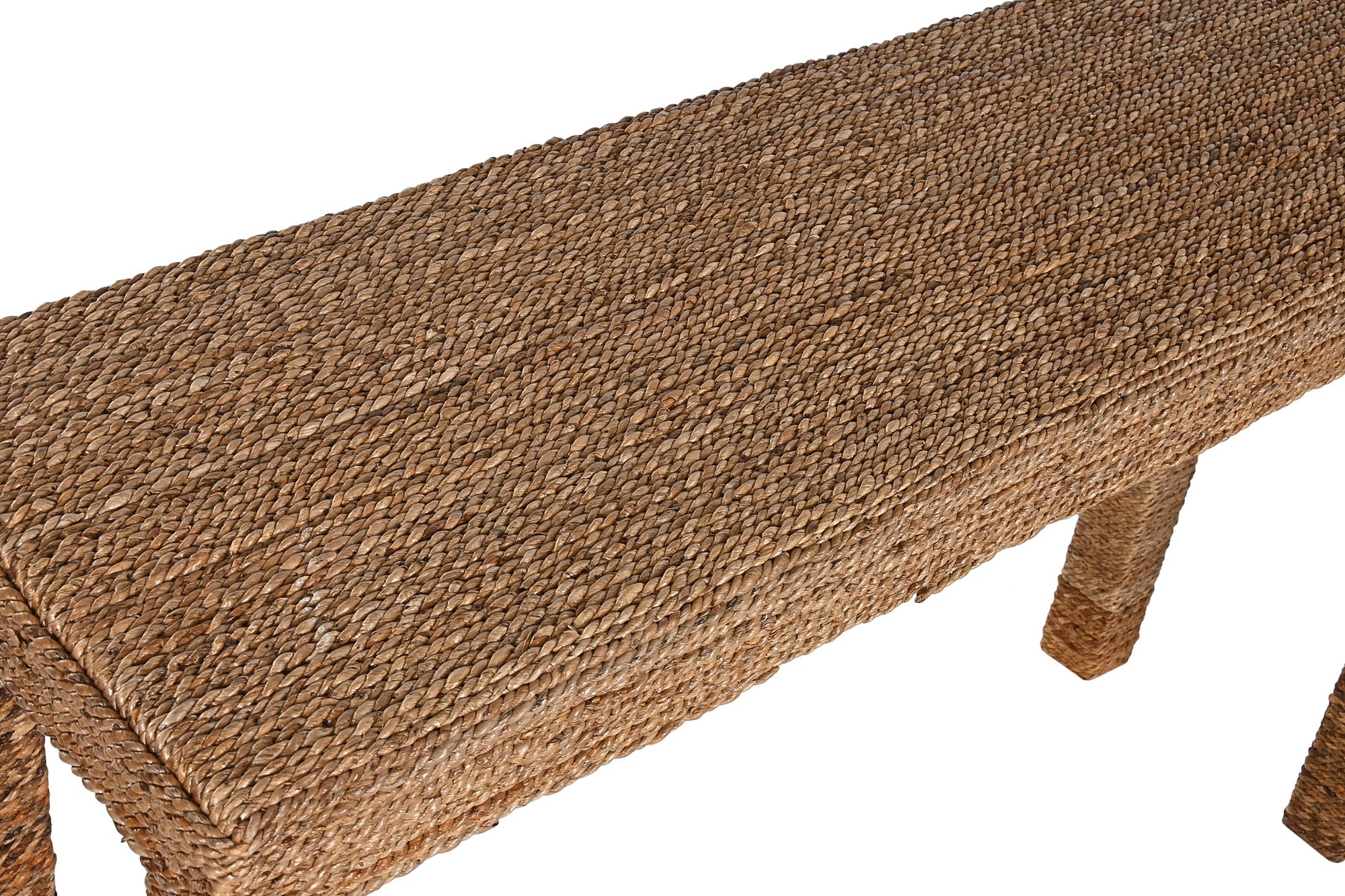 CONSOLA FIBRA TECA 122X36X76 NATURAL - Imagen 3