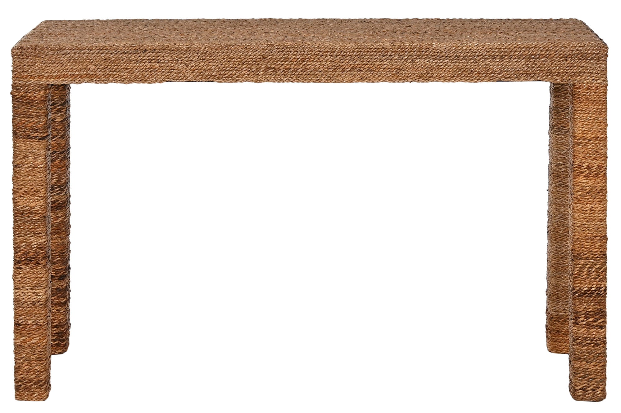 CONSOLA FIBRA TECA 122X36X76 NATURAL - Imagen 4