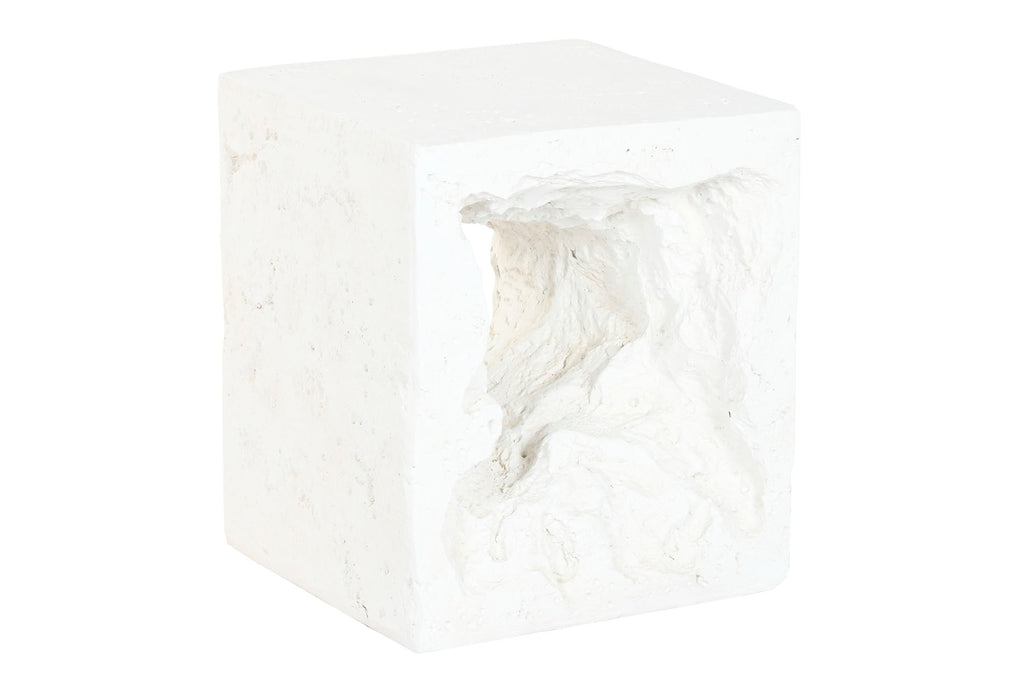 MESITA AUXILIAR MAGNESIA 40X40X46 BLANCO - Imagen 1