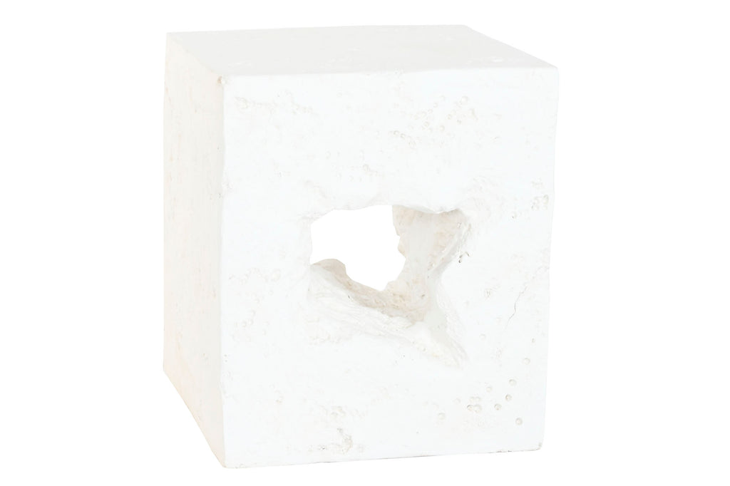 MESITA AUXILIAR MAGNESIA 40X40X46 BLANCO - Imagen 3